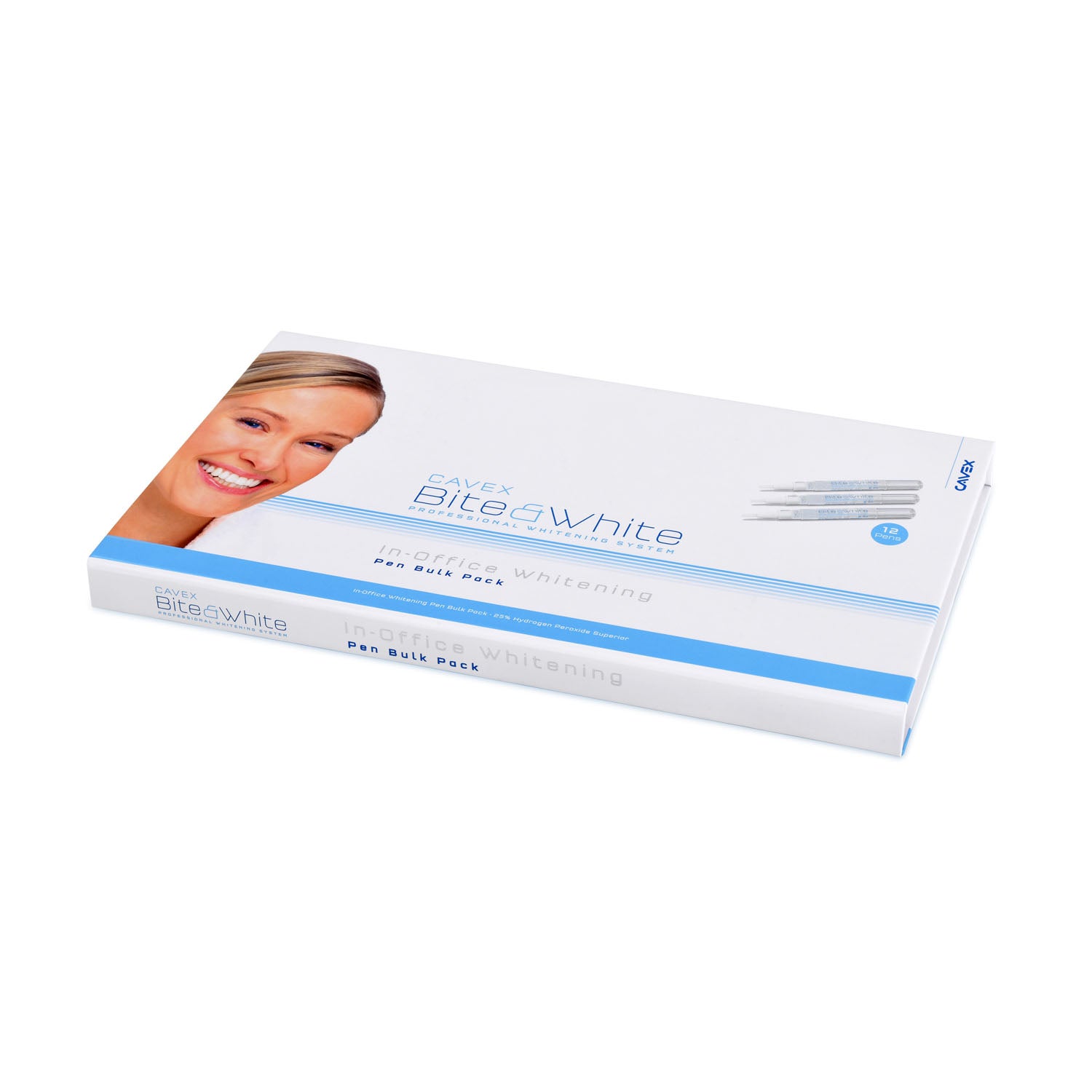 BW051 - Dukal Corporation - Bite&White In-Office HP25% Pen Bulk Pack, Includes: (12) 2-mL Whitening pens/bx , bx