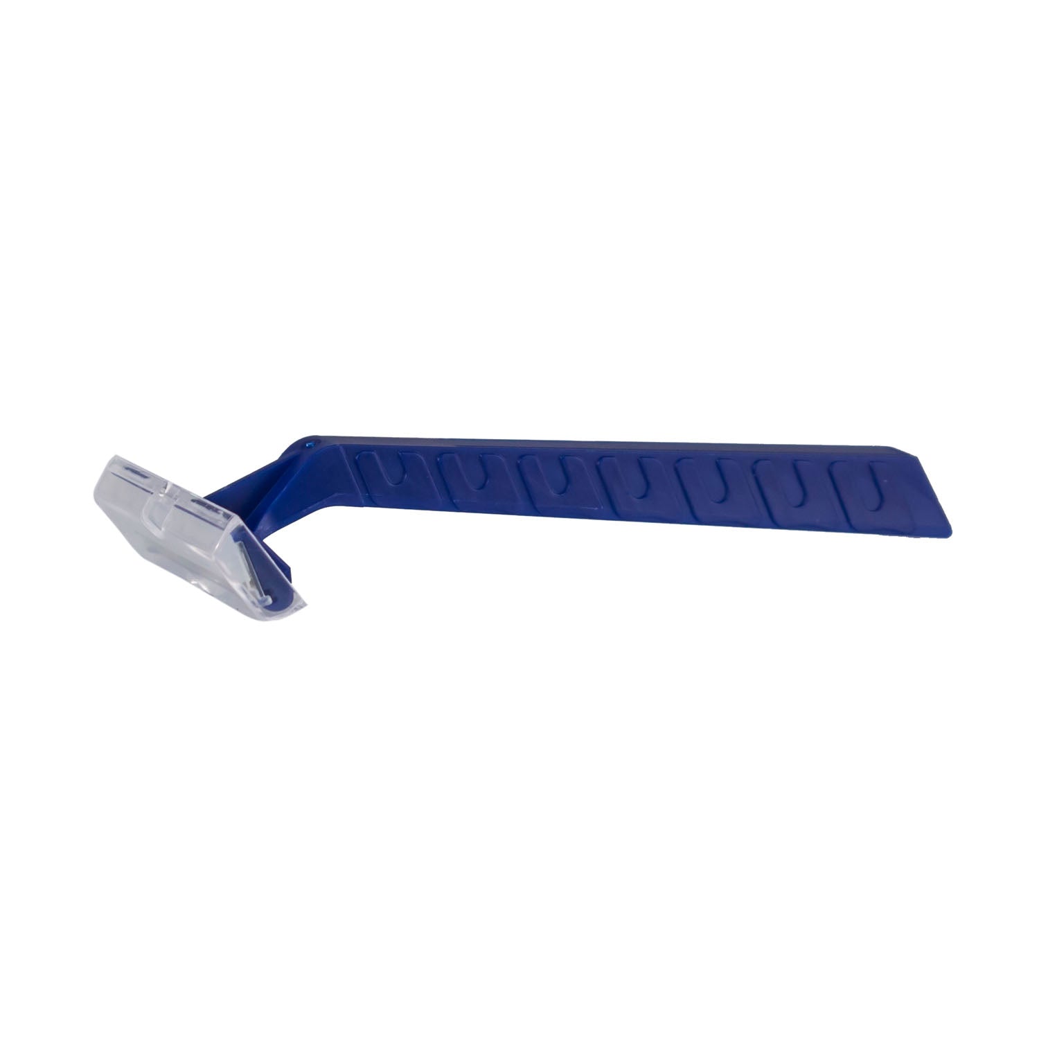 DR06 - Dukal Corporation - Razor, Premium, Twin Blade, Dark Blue Handle, Clear Plastic Guard, 100/bx, 20 bx/cs , cs
