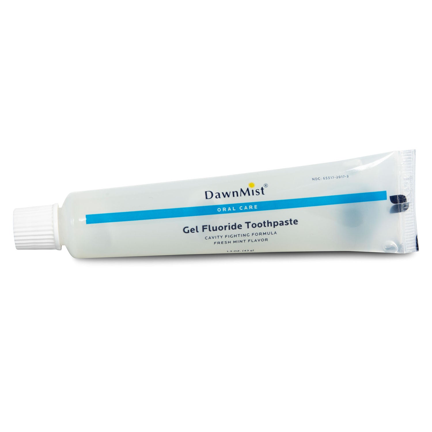 GTP4678 - Dukal Corporation - Toothpaste, Clear Gel, Fluoride, 1.5 oz Tube, 144/cs (Not Available for Sale into Canada) , cs
