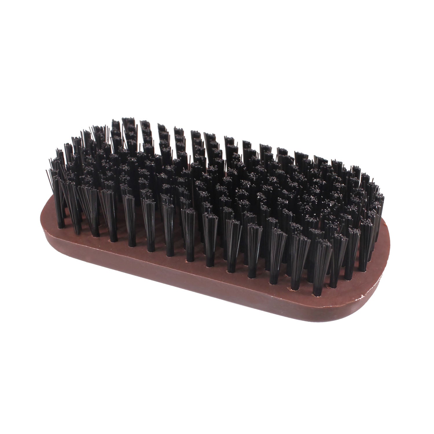HB03 - Dukal Corporation - Cepillo para el cabello, negro, ovalado de plástico con cerdas de nailon, 1/bolsa, 12 bolsas/caja, 24 cajas/caja