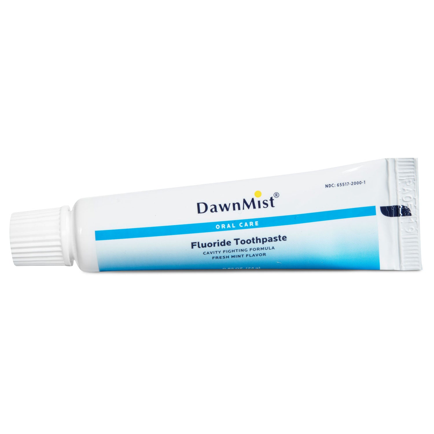 RTP085 - Dukal Corporation - Toothpaste, Fluoride, .85 oz Tube, 144/bx, 5 bx/cs (Not Available for sale into Canada) , cs
