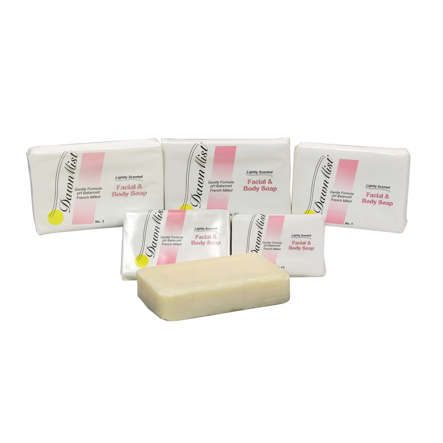 SP30 - Dukal Corporation - Bar Soap, Facial, #3, Individually Wrapped, Vegetable Based, 1/pk, 100/cs , cs