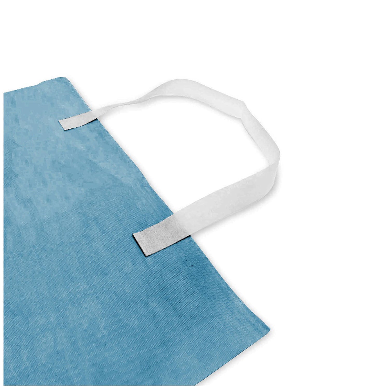 UBC-6312 - Dukal Corporation - U-HOLD™ Stretchable Paper Bib Holders, Single Use, White, 250/bx, 30 bx/cs , cs