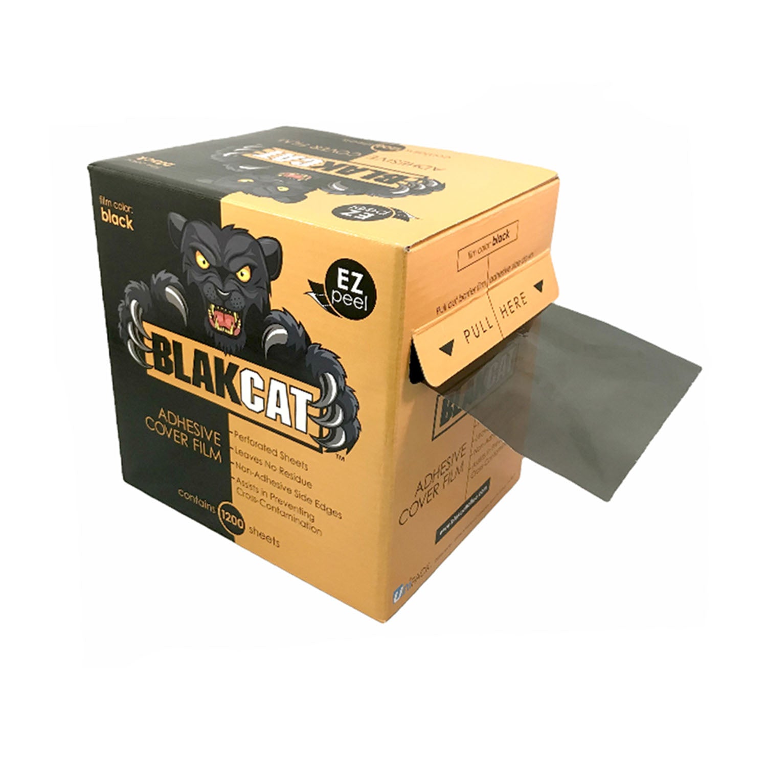 UBC-8045 - Dukal Corporation - BlakCat Barrier Film, 4" x 6", 1200 sheets/roll, 1 rl/bx, 8 bx/cs , cs