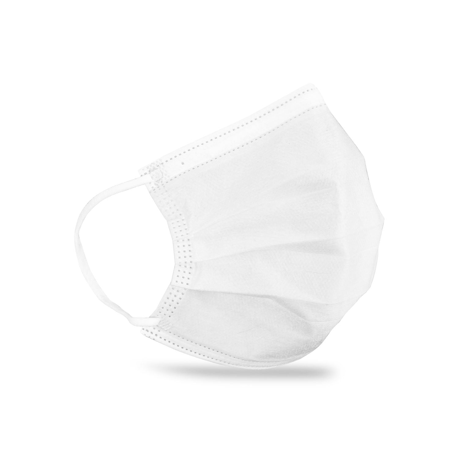 ULM-6382 - Dukal Corporation - FluidBloq Mask, Level 3, Ear-Loop, White, 50 /bx, 20 bx/cs , cs
