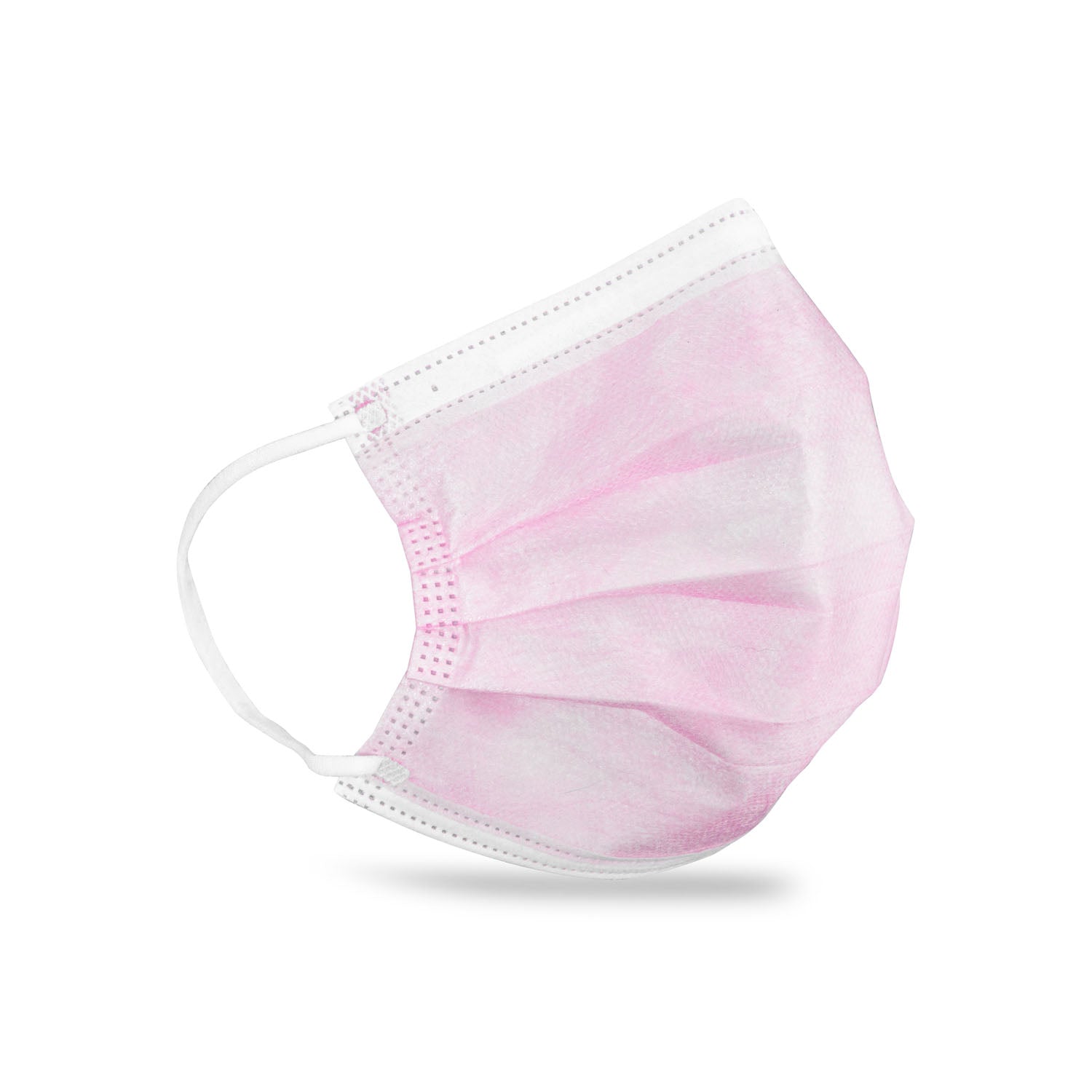 ULM-6389 - Dukal Corporation - FluidBloq Mask, Level 3, Ear-Loop, Pink, 50/bx, 20 bx/cs , cs