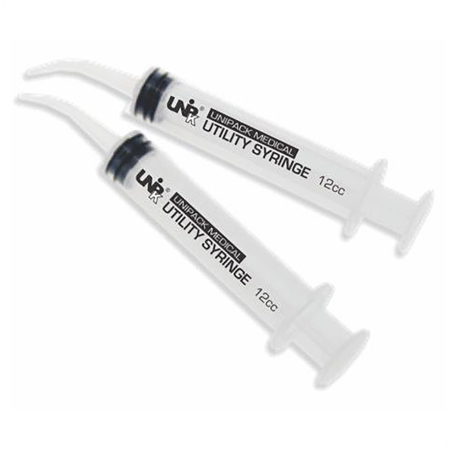 URS-55112 - Dukal Corporation - Utility Syringes, Curved, 12cc, 50/bx, 10 bx/cs , cs