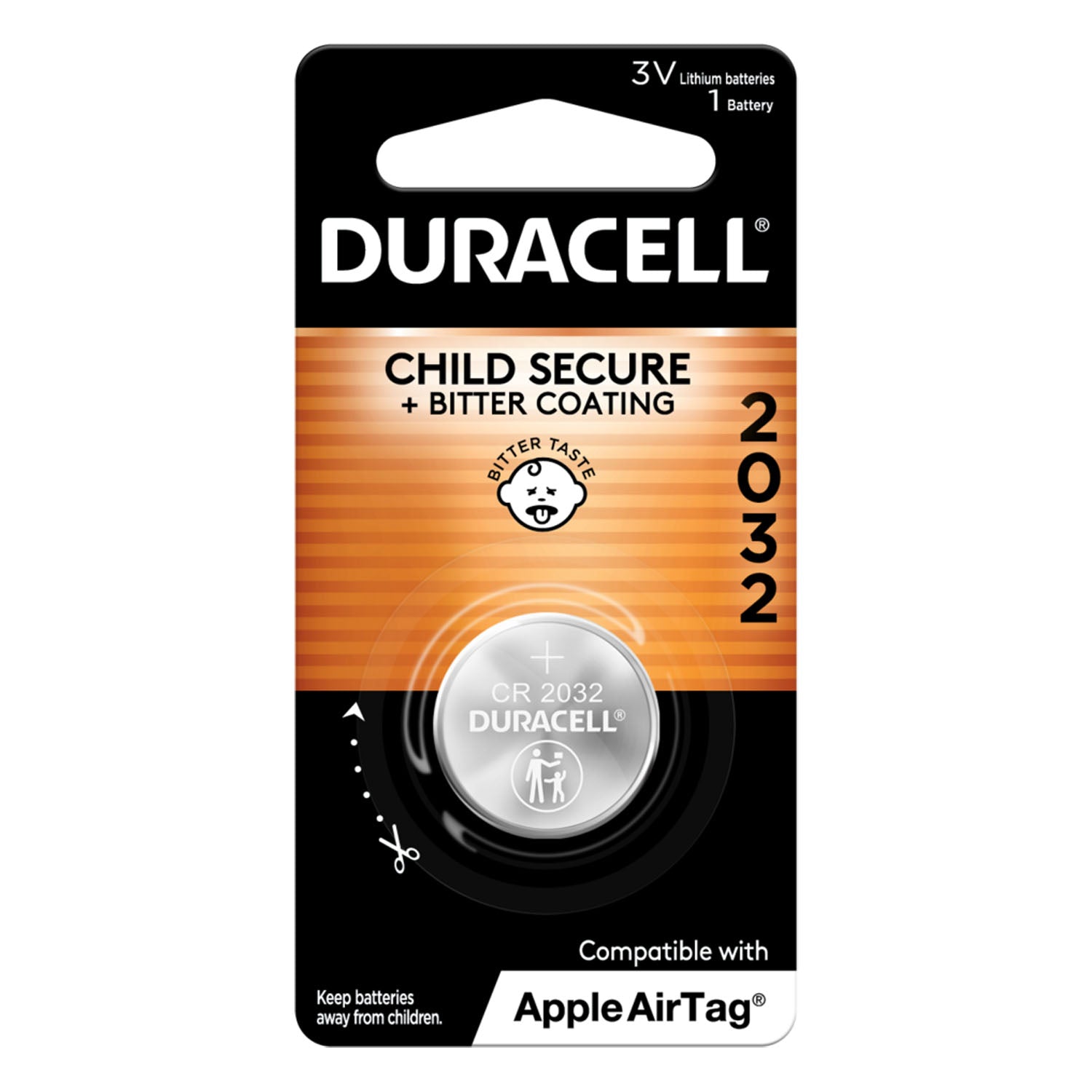 10041333035458 - Duracell - Lithium Coin Battery, 2032, 1/pk (HAZMAT Fees Apply, cannot ship via Air or to AK, GU, HI, MP, PR, VI) (Products are not for Private Household Markets; Products cannot be sold on Amazon.com or any other 3rd party site) REQUIR