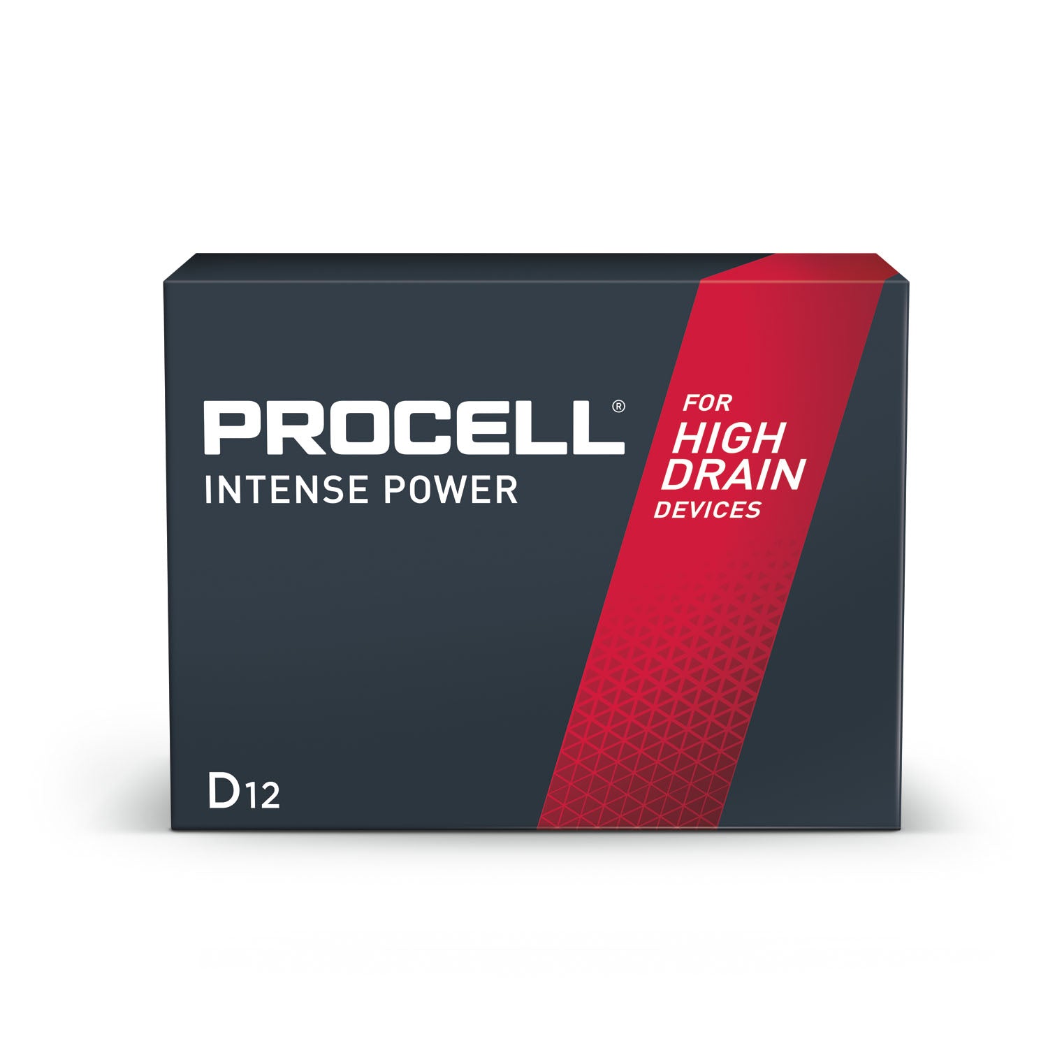 PX1300 - Duracell - Procell Intense, Size: D, Alkaline Battery, For High Drain Devices, 12/bx, 6bx/cs (Products are not for Private Household Markets; Products cannot be sold on Amazon.com or any other 3rd party site) , cs