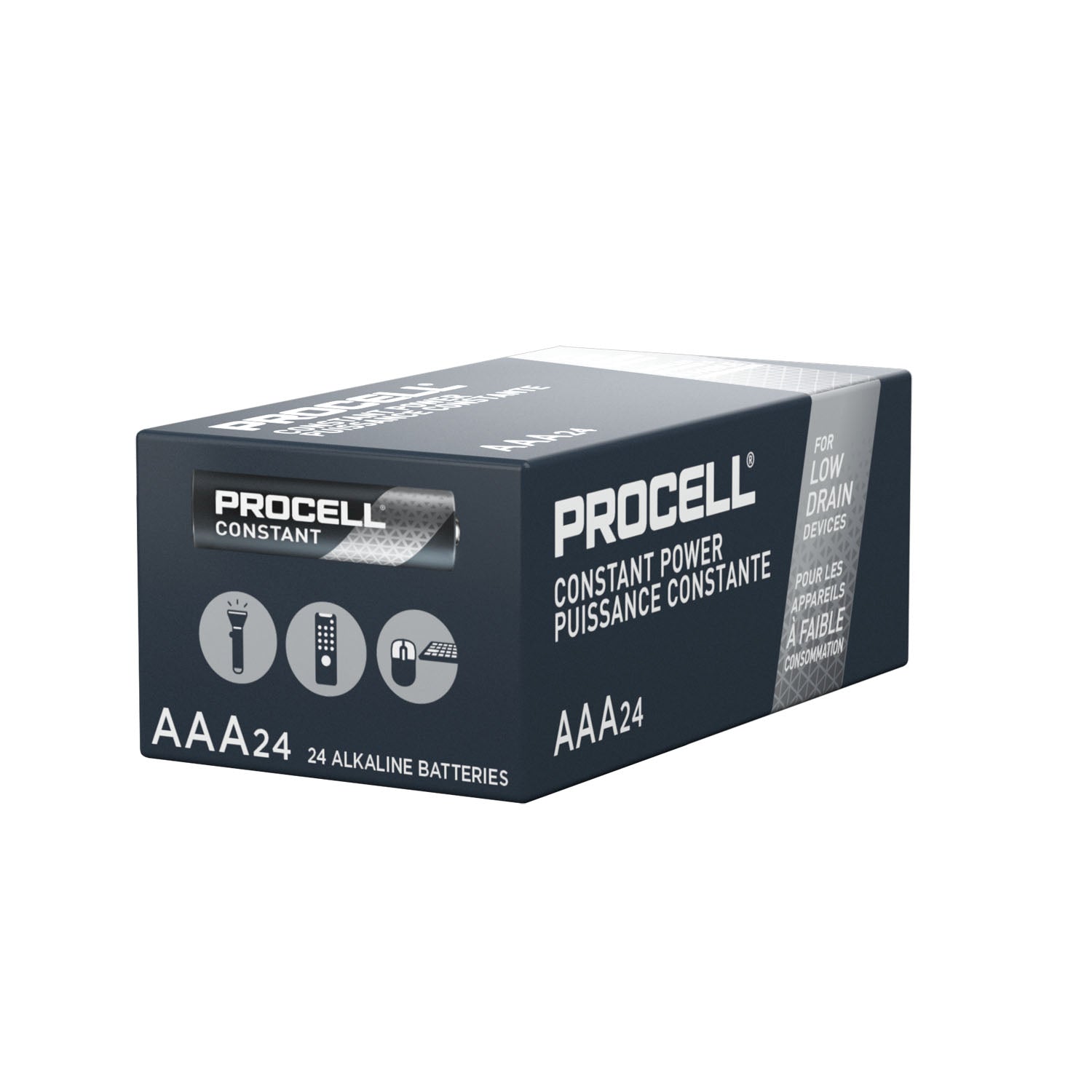 PX2400 - Batería Duracell - Procell Intense, alcalina, AAA, 24/caja, 6/caja (los productos no son para mercados domésticos privados; los productos no se pueden vender en Amazon.com ni en ningún otro sitio de terceros), caja