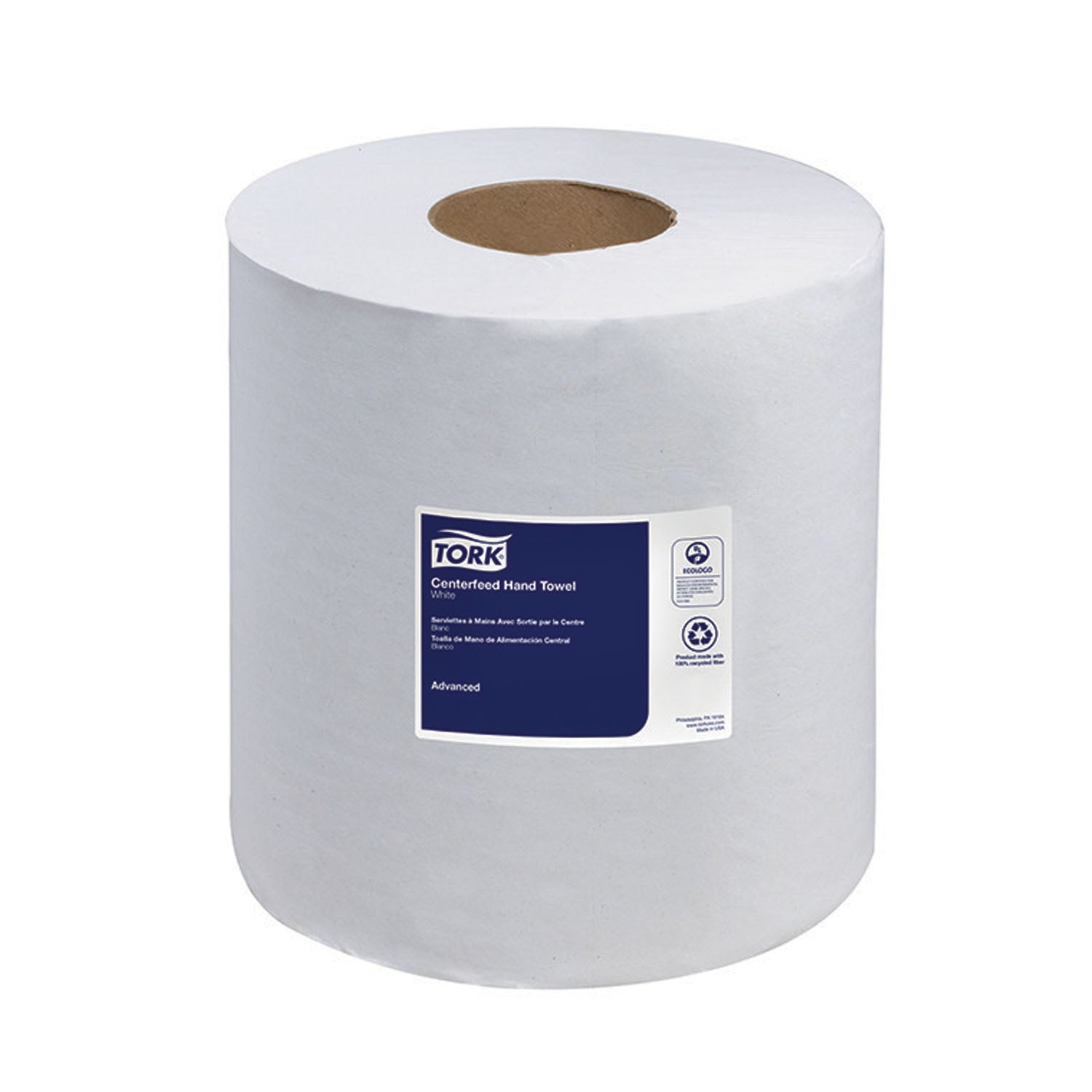 120133 - Essity Professional Hygiene North America, LLC - Advanced Hand Towel, Centerfeed, 1-Ply, White, 8.3" x 11.8", 1000 sht/rl, 6 rl/cs (55 cs/plt) , cs