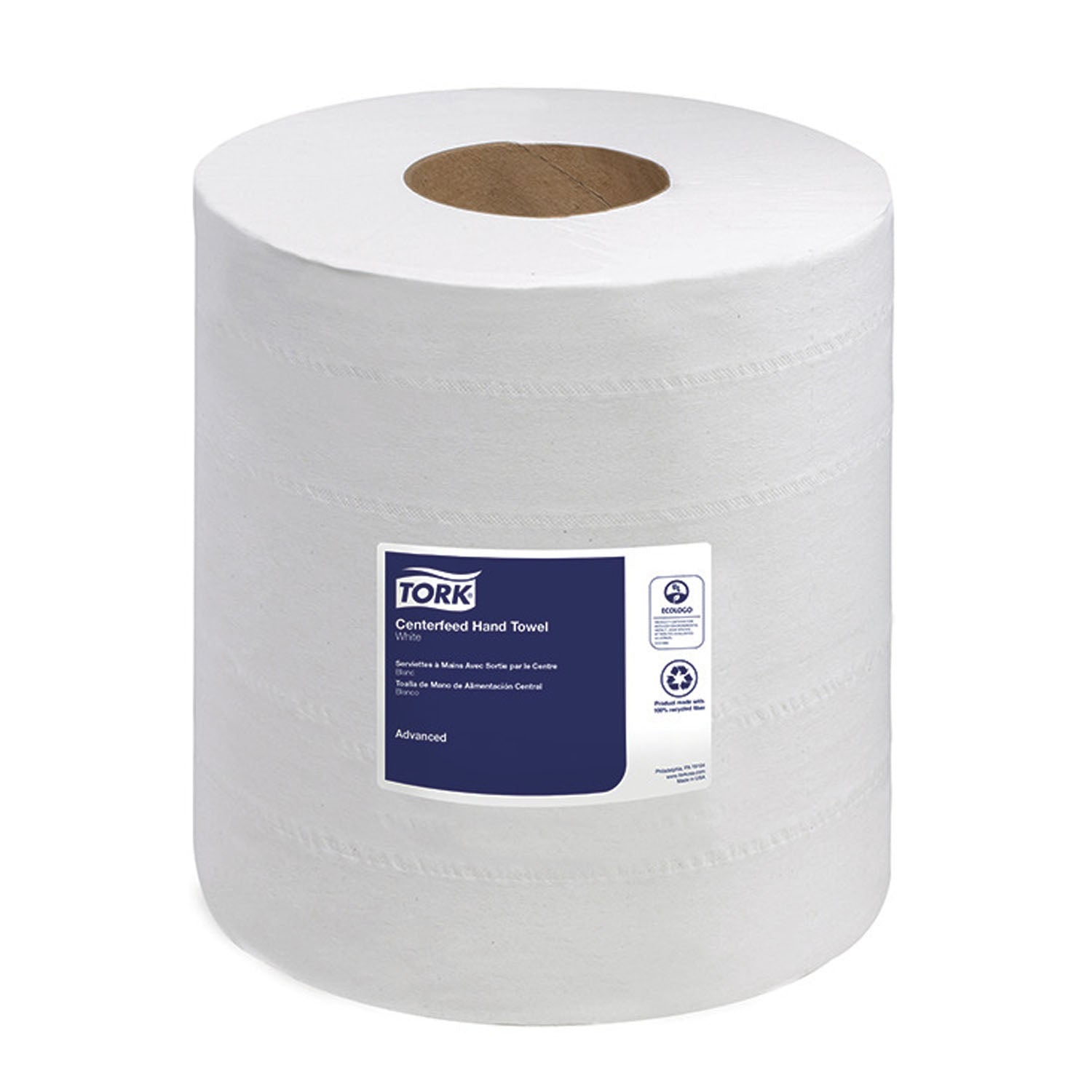 121202 - Essity Professional Hygiene North America, LLC - Advanced Hand Towel, Centerfeed, Soft, 2-Ply, White, 8.3" x 11.8", 610 sht/rl, 6 rl/cs (55 cs/plt) , cs
