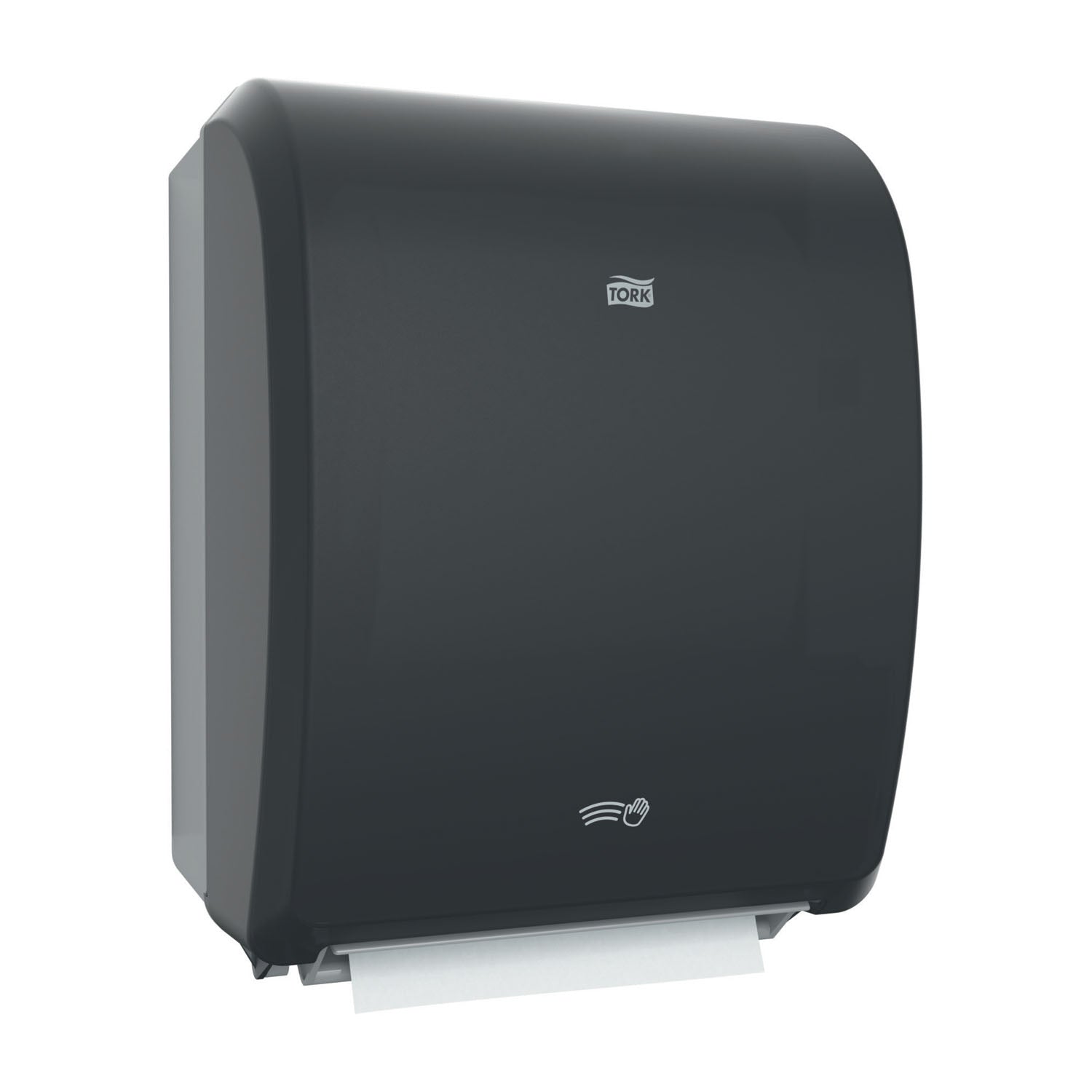 771728 - Essity Professional Hygiene North America, LLC - Dispensador de toallas de mano en rollo, electrónico, universal, negro, H71, plástico, 16" x 12.3" x 9.3" (54 cajas/paquete), c/u