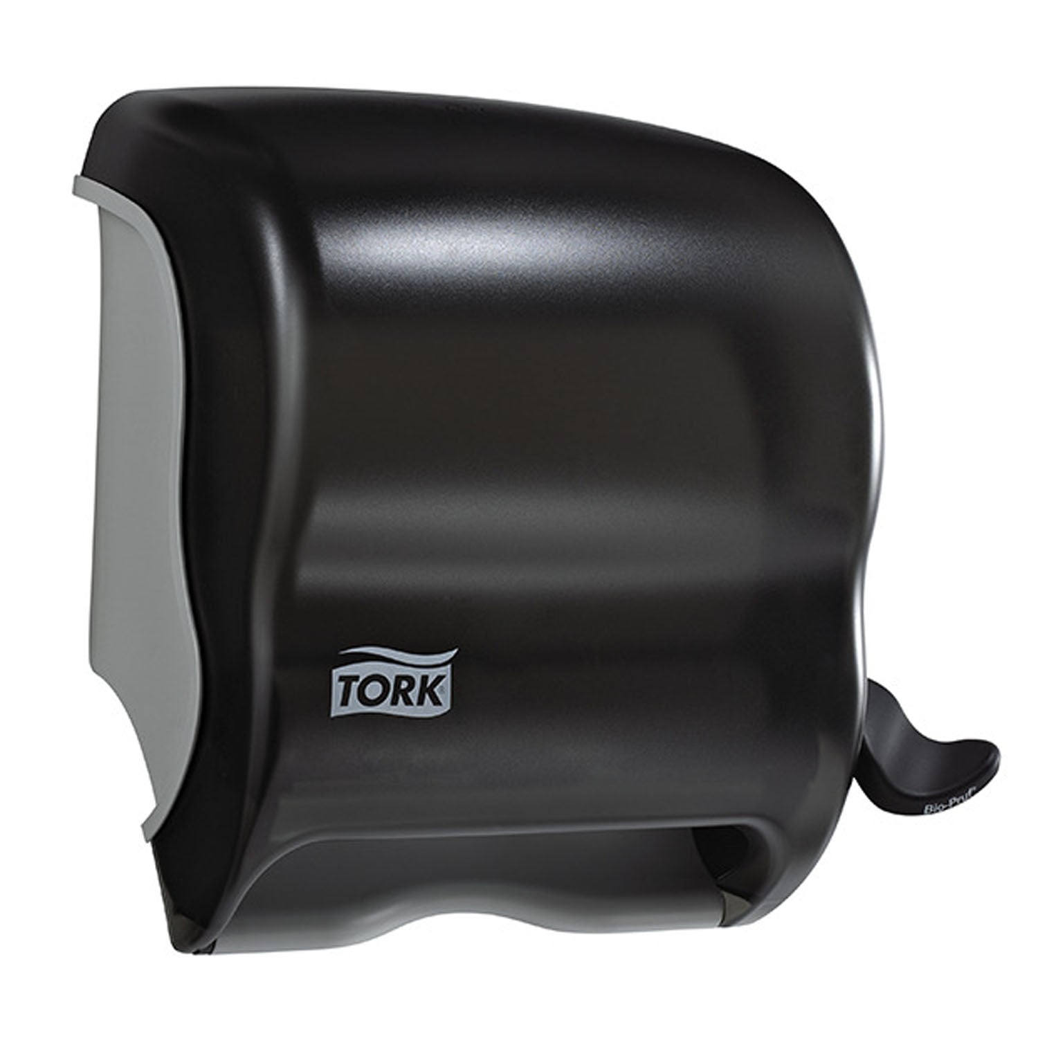 83TR - Essity Professional Hygiene North America, LLC - Dispensador de toallas de mano en rollo, con palanca, universal, color humo, H21, plástico, 12,8" x 12,5" x 8,6" (120 cajas/paquete), c/u