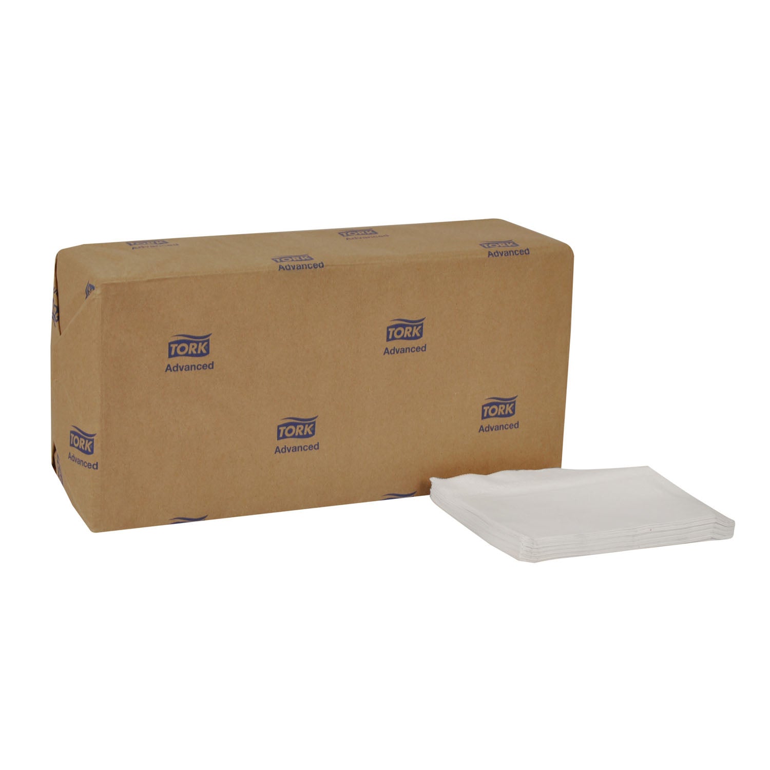 D802A - Essity Professional Hygiene North America, LLC - Servilleta dispensadora Masterfold, Advanced, blanca, suave, de una capa, con relieve, N7, 43 x 30 cm, 500 unidades, 12 unidades por caja (35 unidades por pliego)
