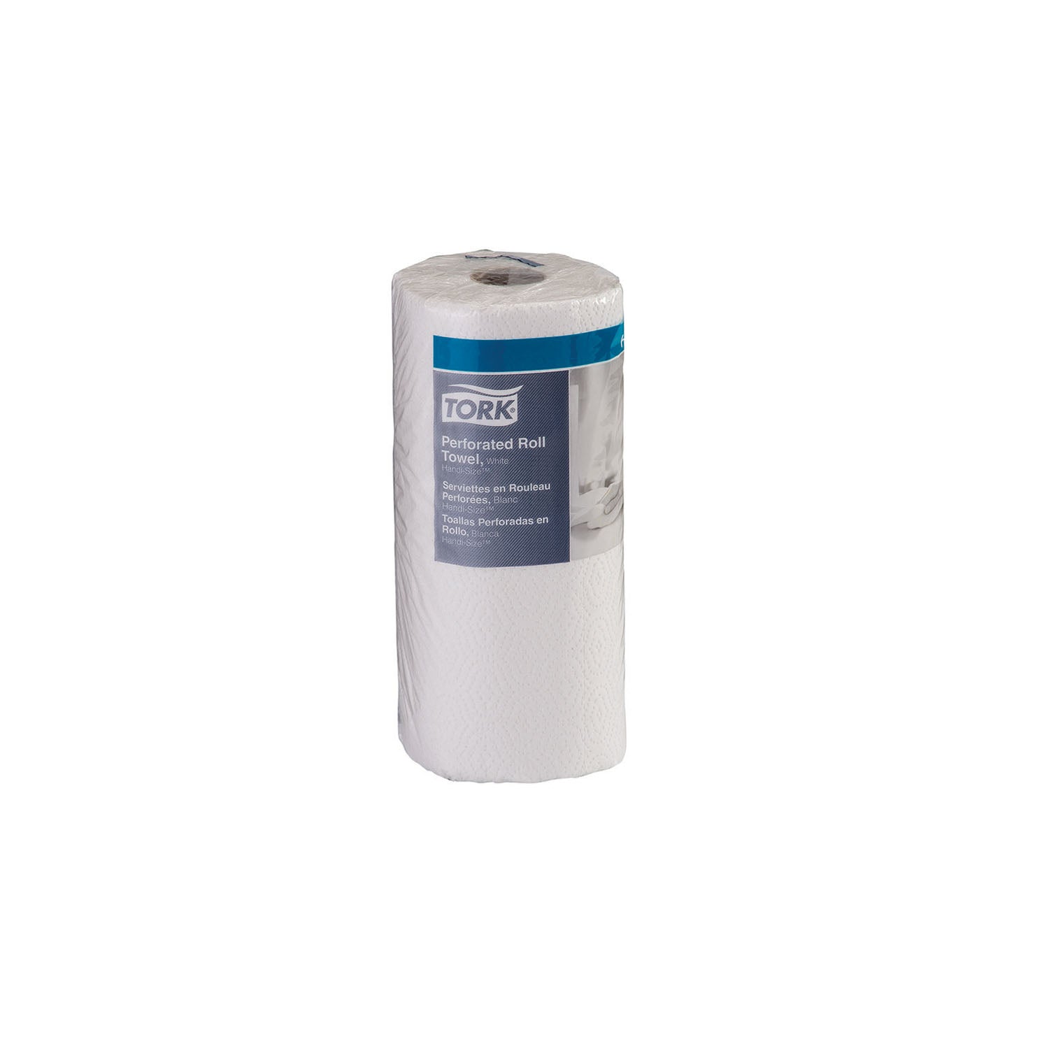 HB9201 - Essity Professional Hygiene North America, LLC - Toalla en rollo perforada, tamaño práctico, avanzada, blanca, de 2 capas, con relieve, 20 m, 28 x 13,2 cm, 120 hojas/cartón, 30 hojas/caja (20 cajas/plástico), caja