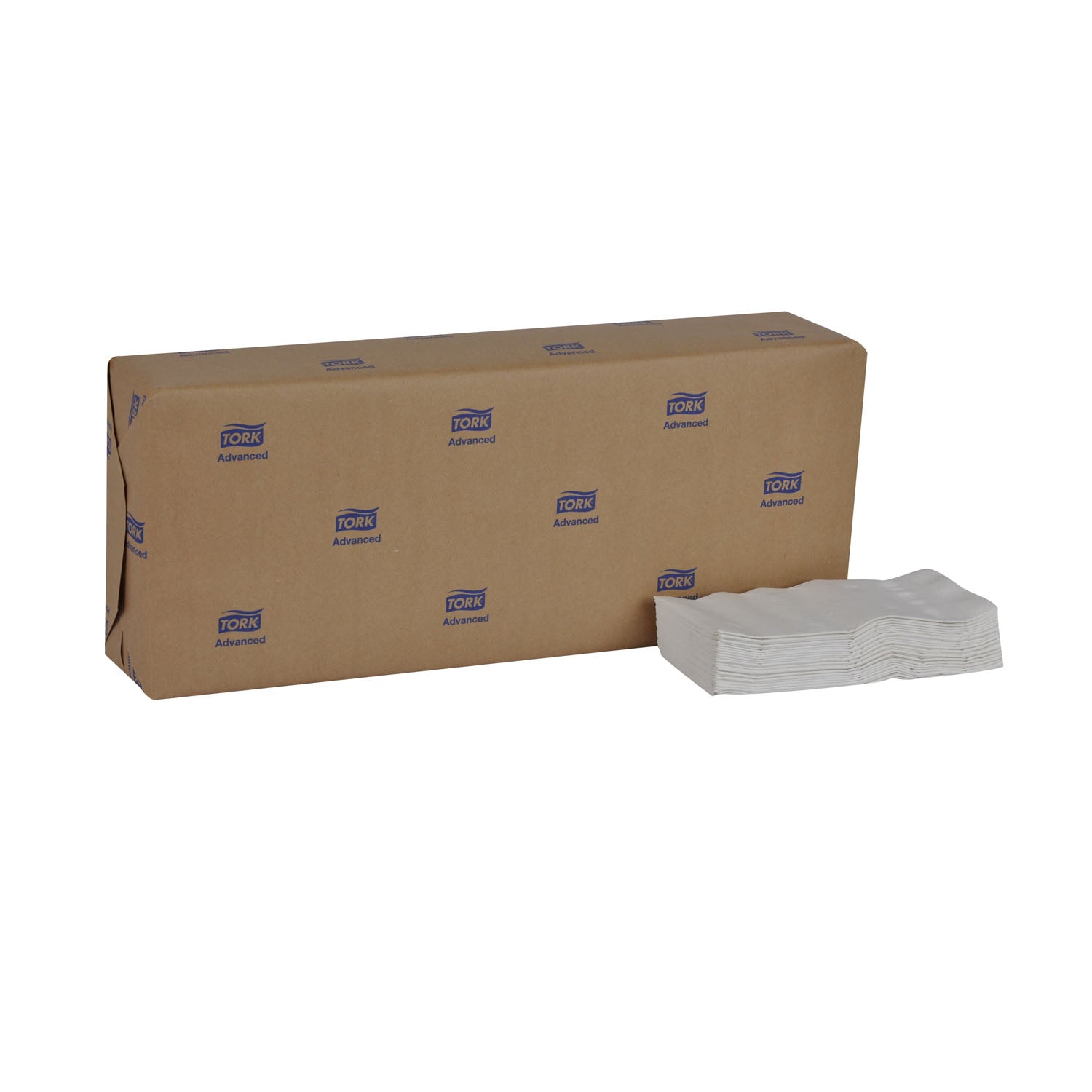 NP310A - Essity Professional Hygiene North America, LLC - Servilleta de cena, Advanced, blanca, de 2 capas, con relieve, 16,3" x 15", 375/paquete, 8 paquetes/caja (36 cajas/placa)