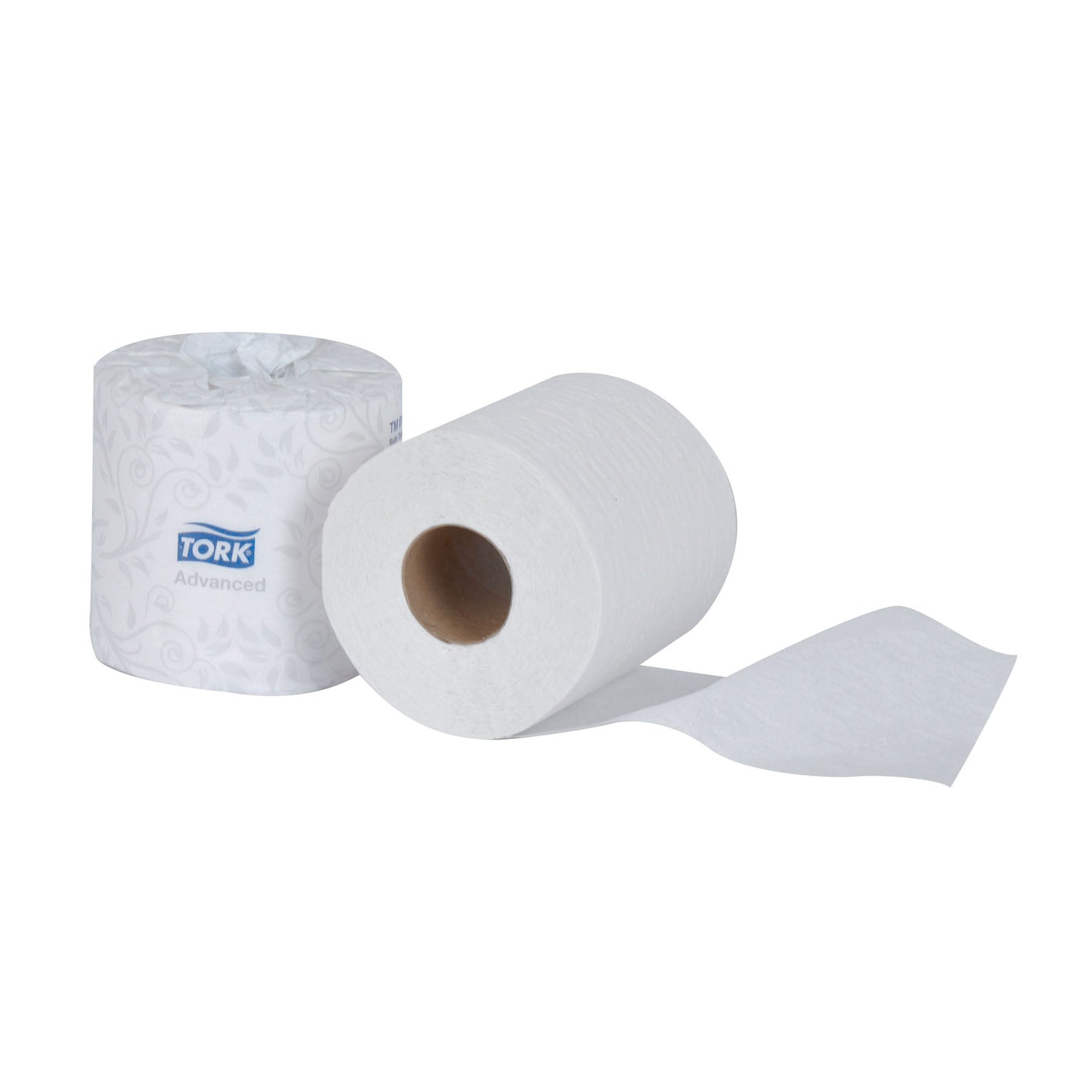 TM6130S - Essity Professional Hygiene North America, LLC - Rollo de papel higiénico, Advanced, blanco, 2 capas, grabado, T24, 47,6 m, 10 x 11,2 cm, 500 hojas/cartón, 48 cartuchos/caja (55 cajas/plt)