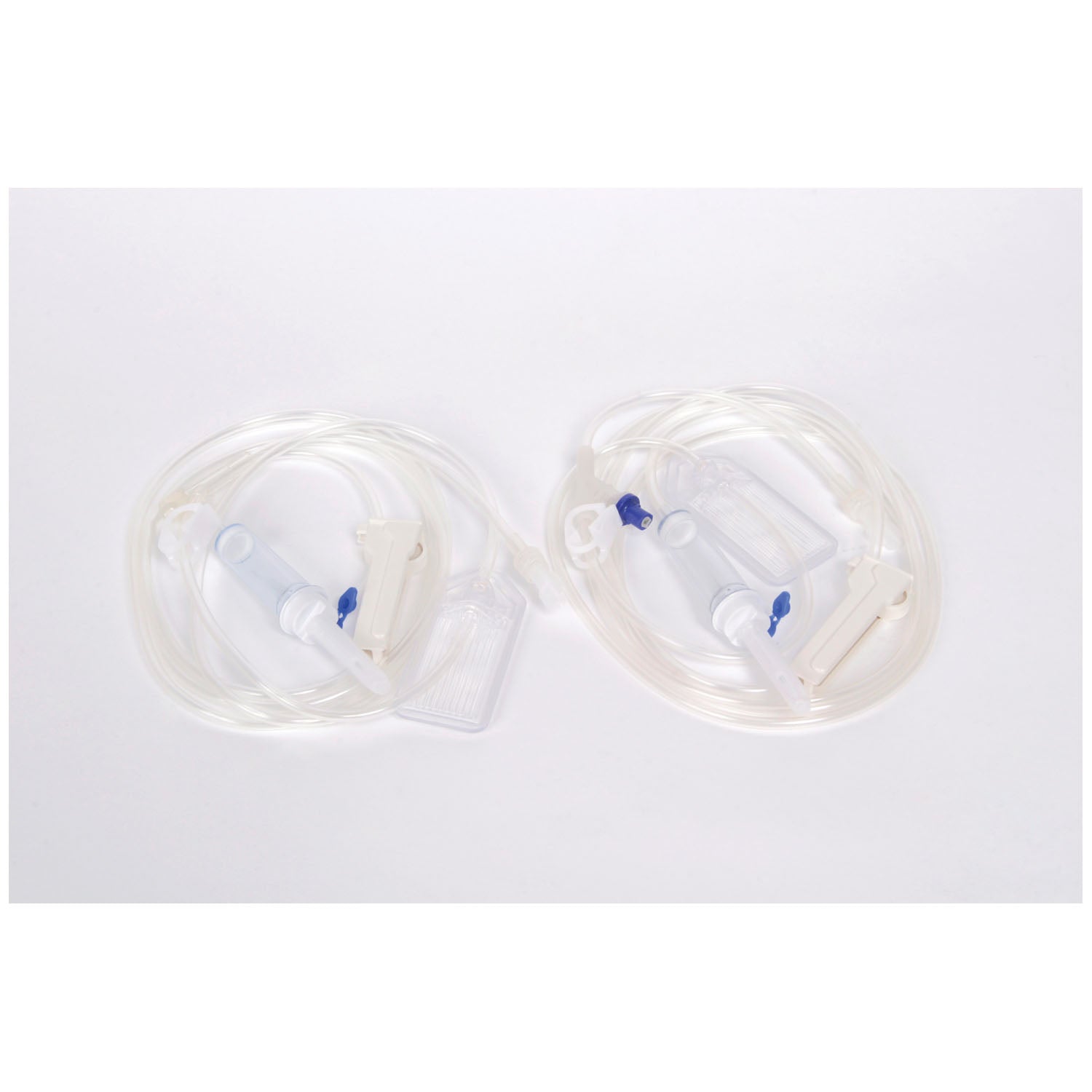 26085 - Exel Corporation - IV Admin Set, .2 Micron Filter, Y Injection Site, Vented/ Non-Vented, 84" Tube, Roller Clamp, Pinch Clamp, 20 Drops/mL, Latex/ DEHP Free, 50/cs , cs