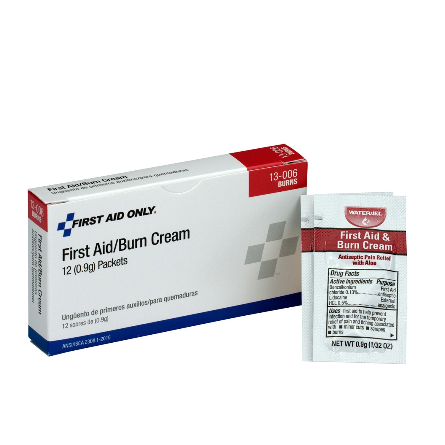 13-006 - First Aid Only/Acme United Corporation - First Aid Burn Cream, 12/bx (DROP SHIP ONLY - $150 Minimum Order) , bx