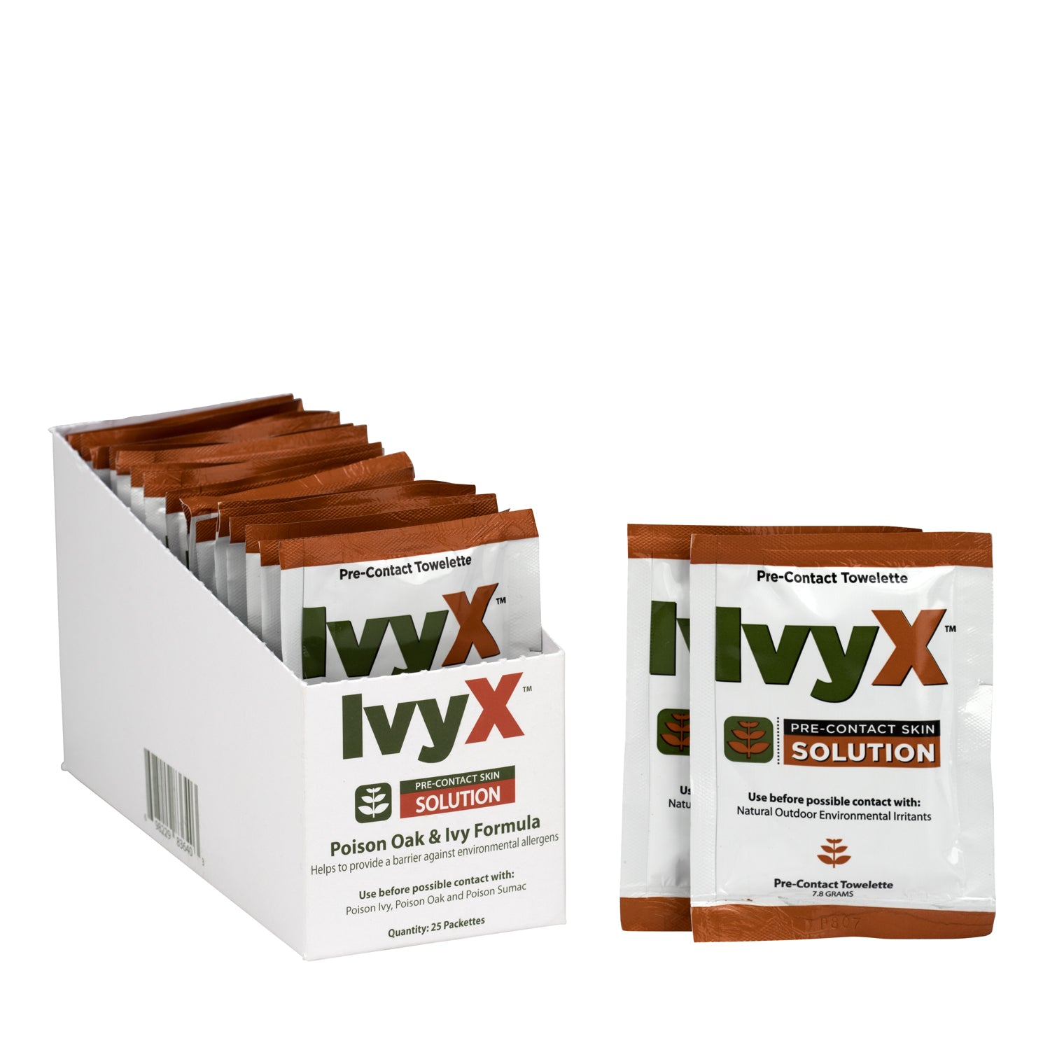 18-052 - First Aid Only/Acme United Corporation - IvyX Pre-Contact Lotion Packets, 25/bx (DROP SHIP ONLY - $150 Minimum Order) , bx