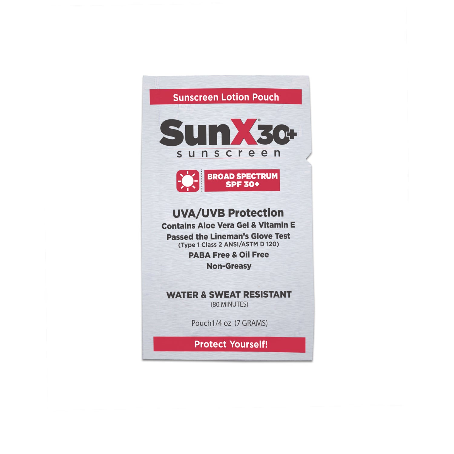 18-399 - First Aid Only/Acme United Corporation - SunX30 Sunscreen Lotion Packets, 300/bx (DROP SHIP ONLY - $150 Minimum Order) , bx