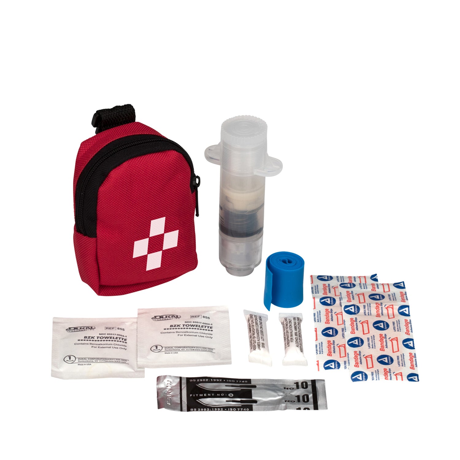 3027 - Primeros auxilios solamente/Acme United Corporation - Kit de mordedura de serpiente con clip (SOLO ENVÍO DIRECTO - Pedido mínimo de $150) , c/u