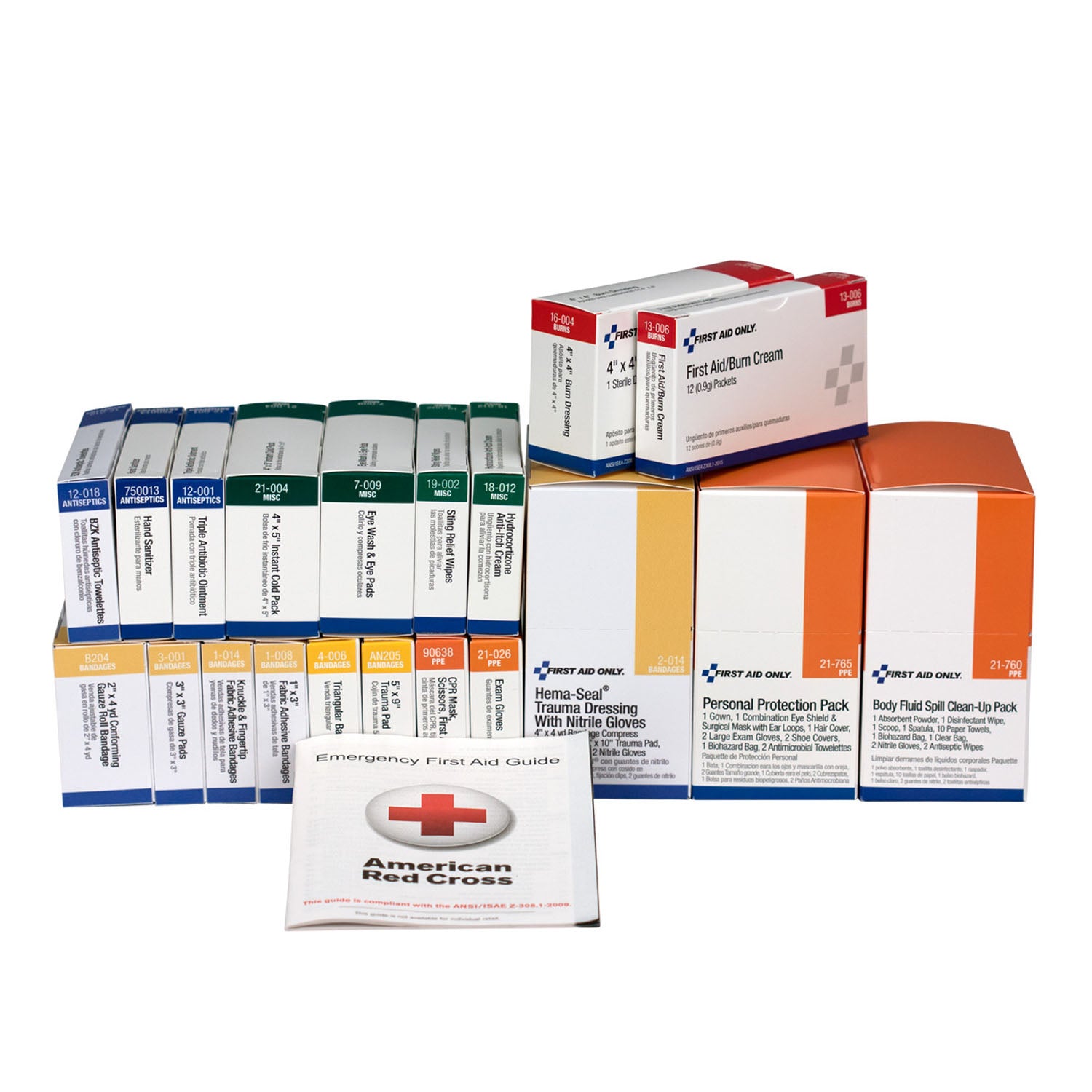 90783 - First Aid Only/Acme United Corporation - 36 Unit ANSI A+, w/ BBP Refill (DROP SHIP ONLY - $150 Minimum Order) , ea