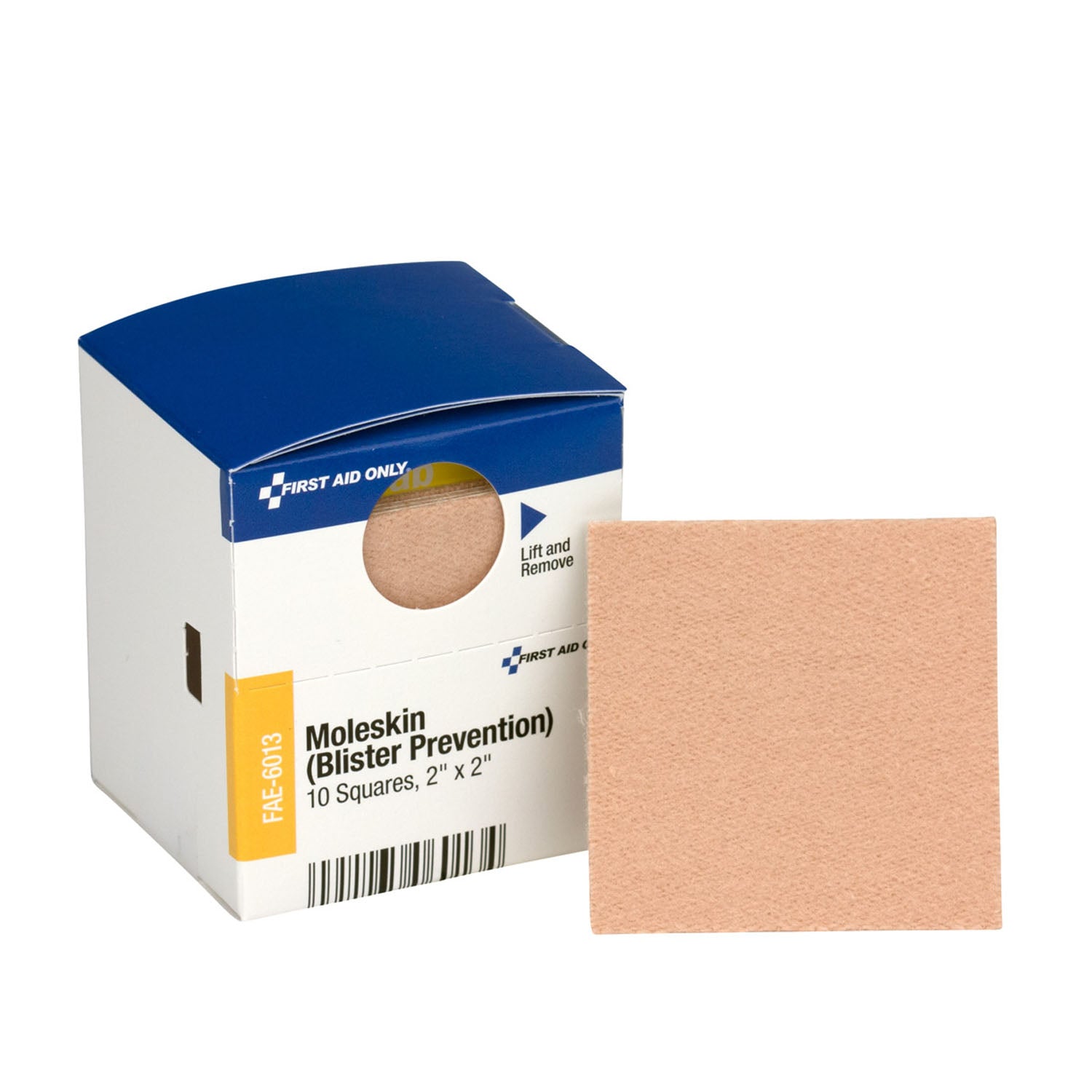 FAE-6013 - First Aid Only/Acme United Corporation - SC Refill, Includes: Moleskin Blister Prevention, 10/bx (DROP SHIP ONLY - $150 Minimum Order) , bx