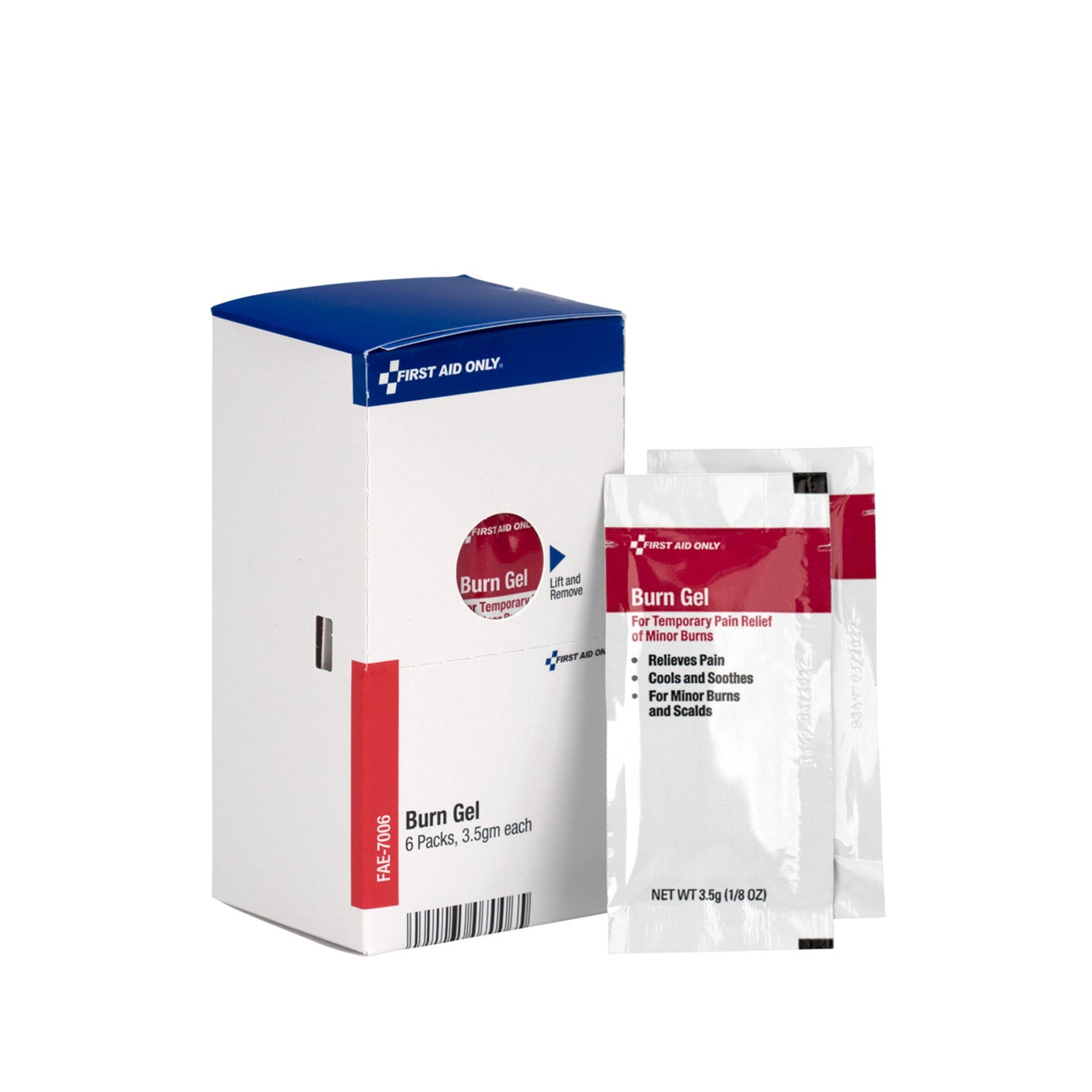 FAE-7006 - First Aid Only/Acme United Corporation - SC Refill, Includes: Burn Gel, 6/bx (DROP SHIP ONLY - $150 Minimum Order) , bx