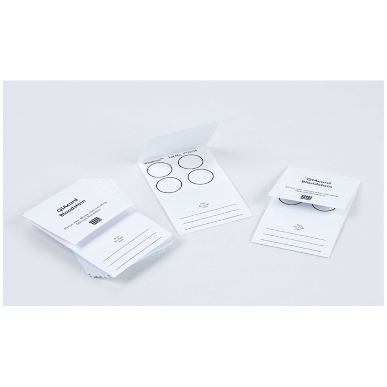 WB100014 - Qiagen, LLC - Blood Stain Cards, 100/pk (US Only) , pk