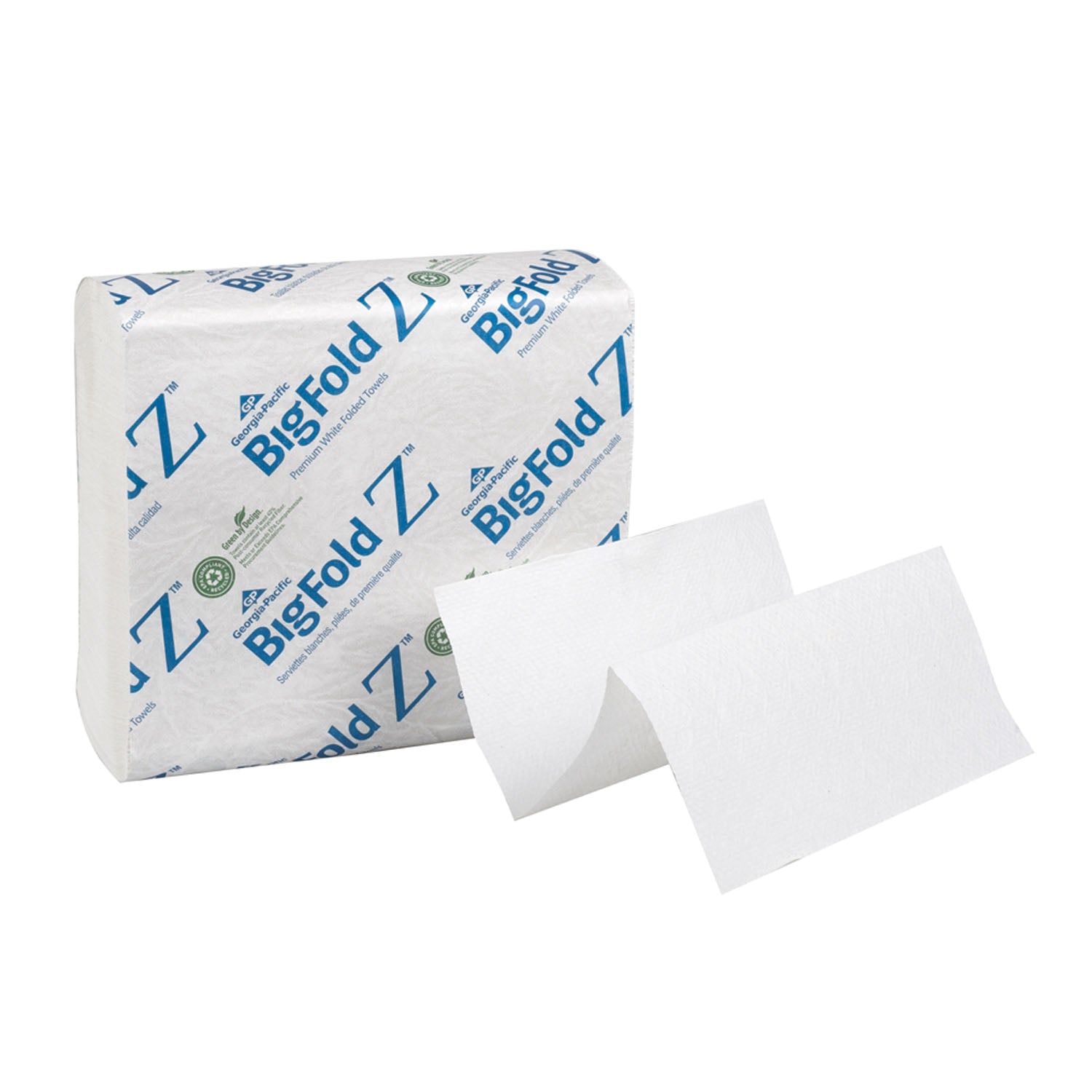 20885 - Georgia-Pacific Consumer Products - Premium C-Fold Replacement Paper Towels, White, 8" x 11" Sheets, 260 ct/pk, 10 pk/cs , cs