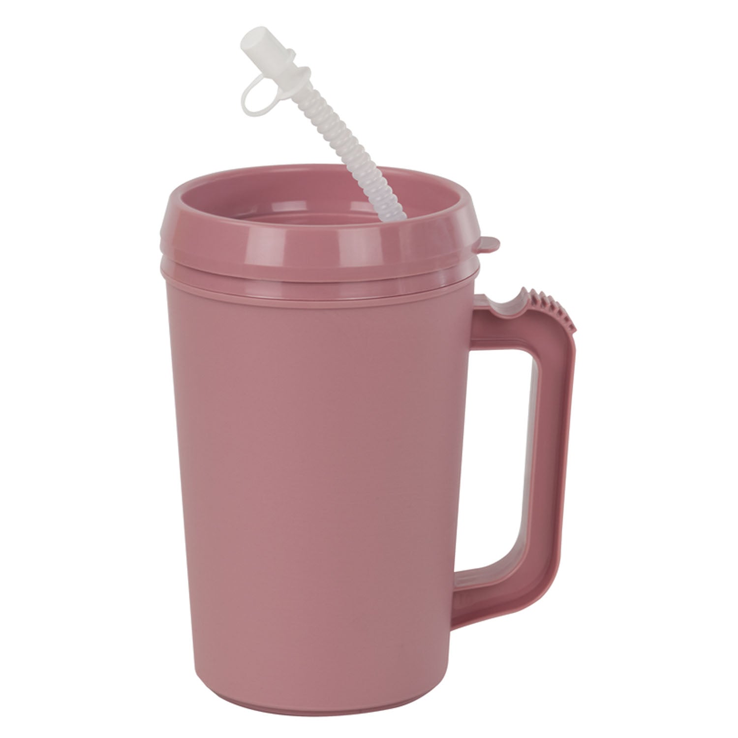GP55204 - GMAX Industries, Inc. - Insulated Mug, with Straw, 22 oz, Rose, 48/cs , cs