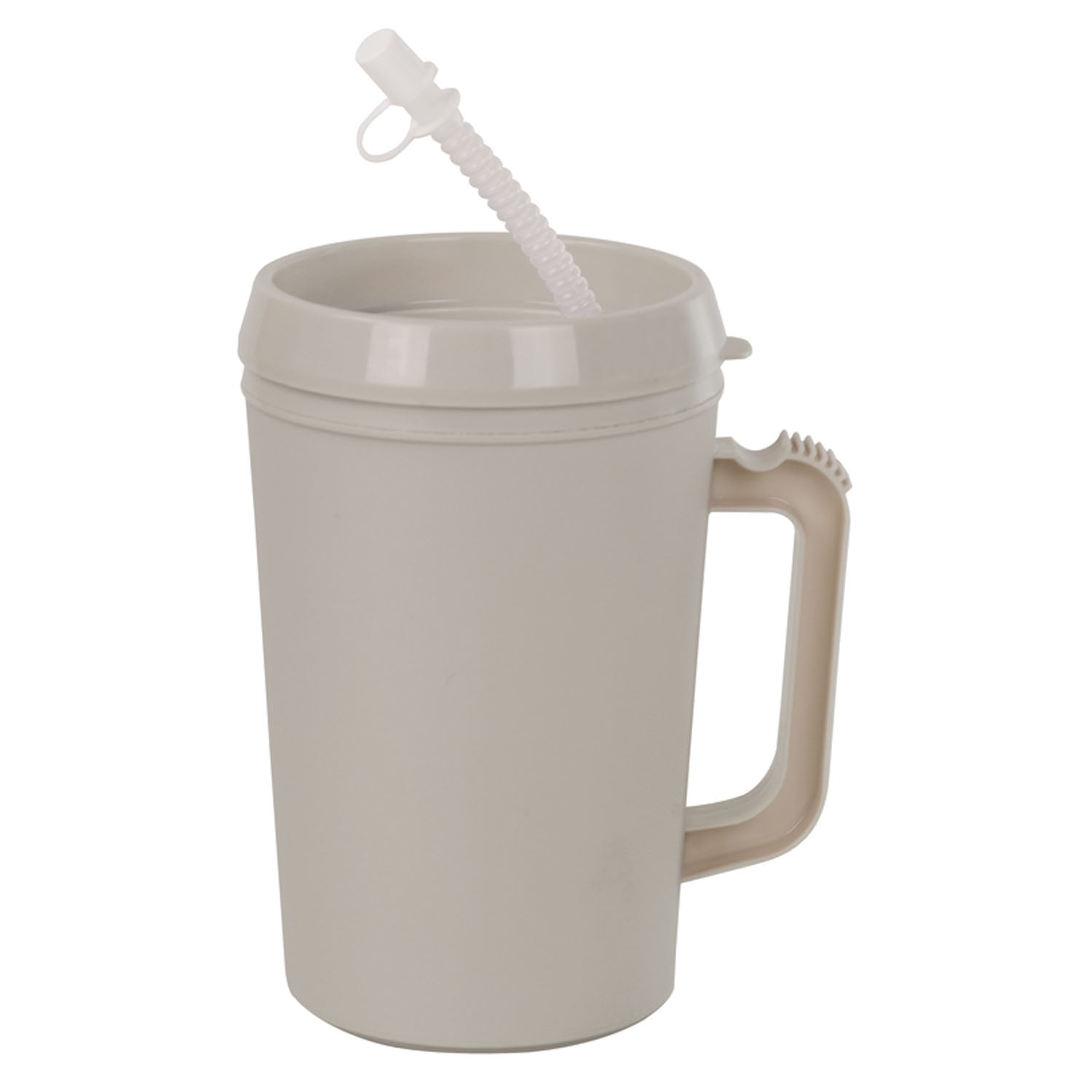 GP55208 - GMAX Industries, Inc. - Insulated Mug, with Straw, 22 oz, Gray, 48/cs , cs