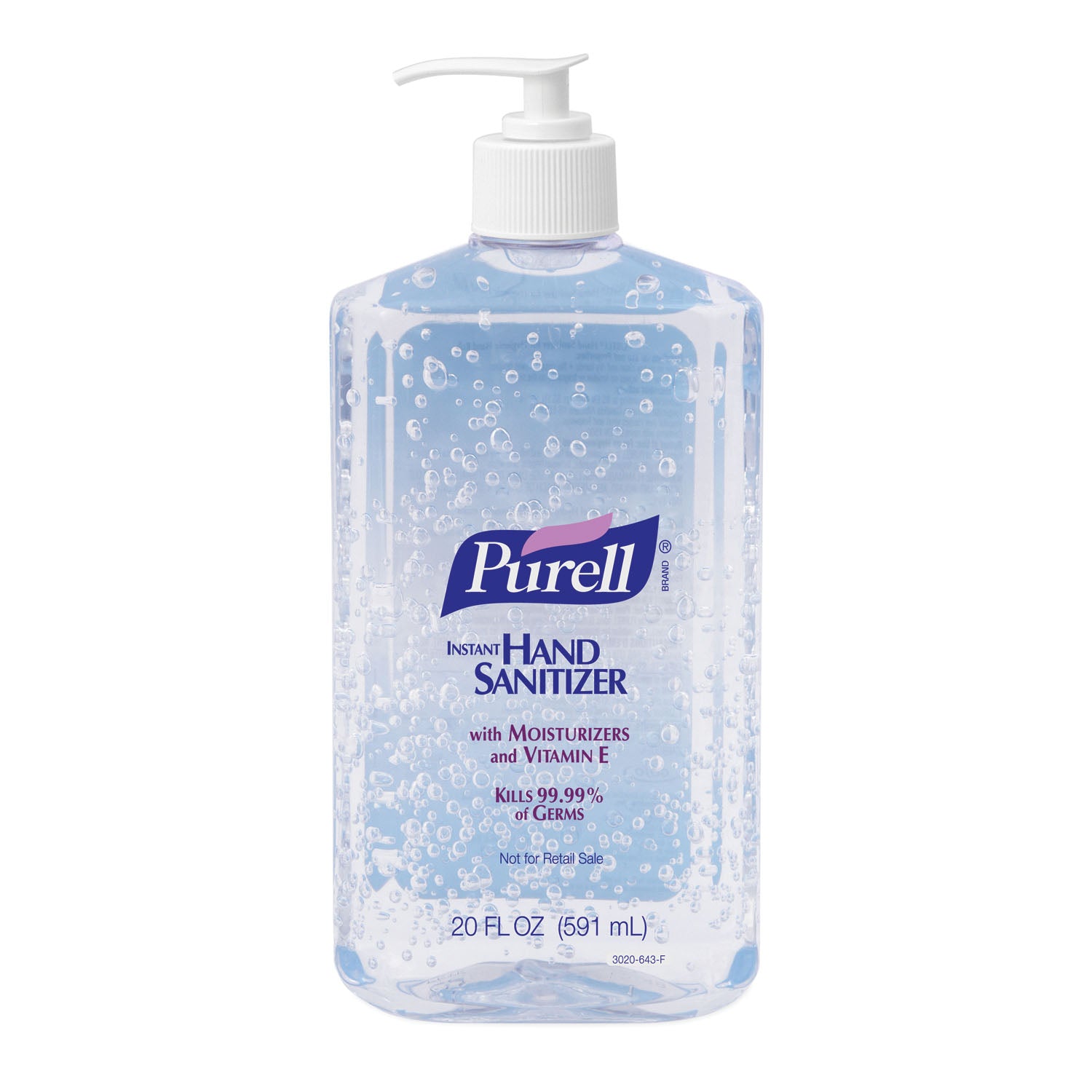 3023-12 - GOJO Industries, Inc. - Instant Hand Sanitizer, 20 fl oz Pump Bottle, 12/cs (HAZMAT Fees Apply, cannot ship via Air or to AK, GU, HI, MP, PR, VI) , cs