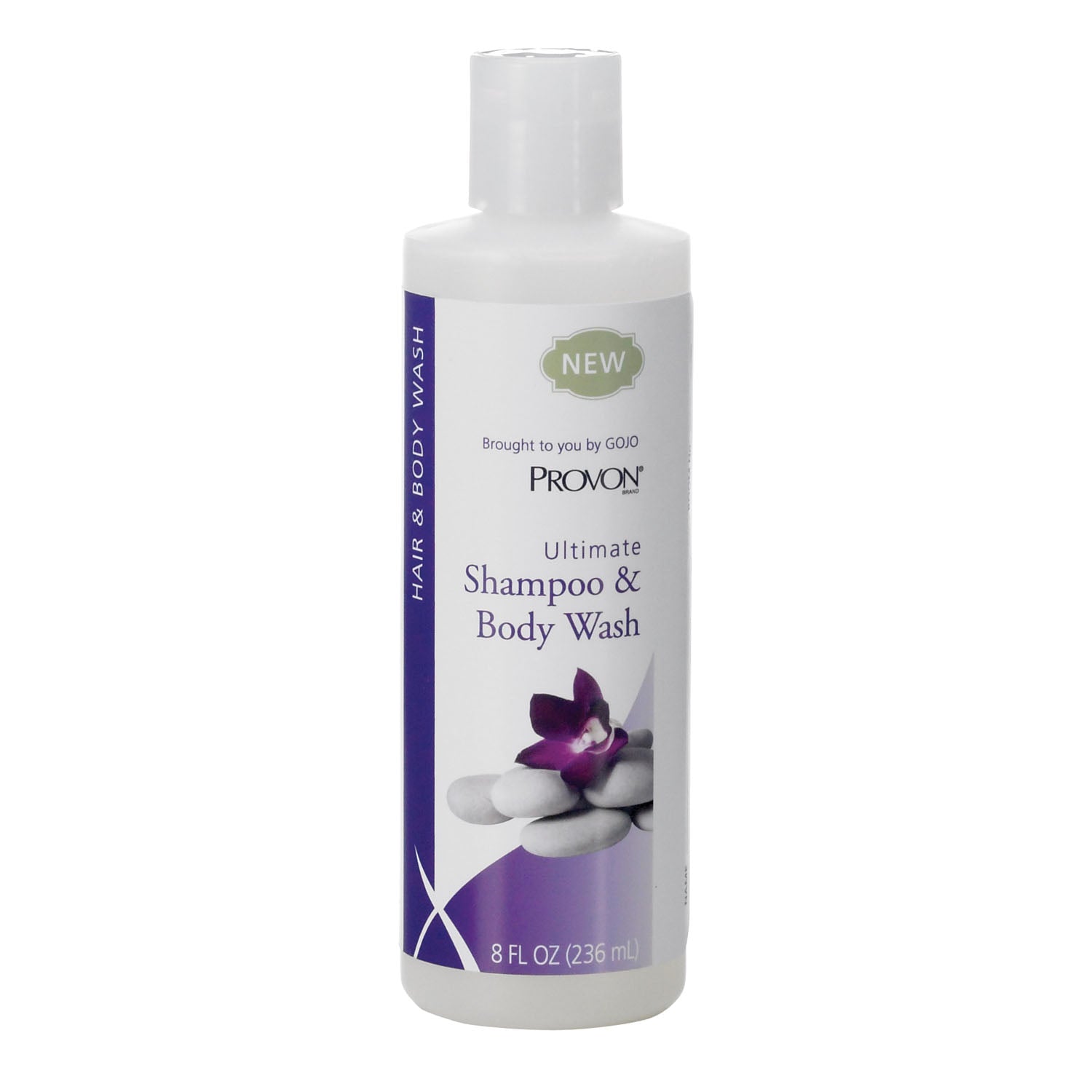 4227-48 - GOJO Industries, Inc. - Shampoo & Body Wash, 8 oz Squeeze Bottle, 48/cs (64 cs/plt) , cs