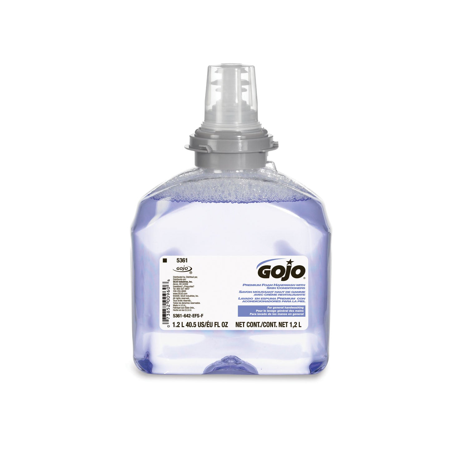 5361-02 - GOJO Industries, Inc. - Premium Foam Handwash with Skin Conditioners, 2/cs , cs