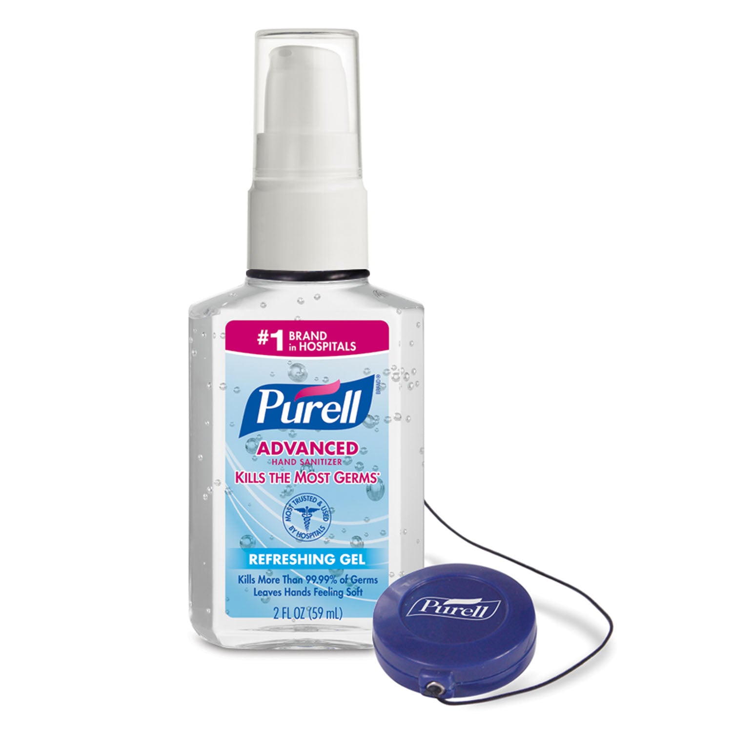 9606-24 - GOJO Industries, Inc. - Instant Hand Sanitizer, 2 fl oz PERSONAL⢠Pump Bottle, 24/cs (120 cs/plt) (9608 Sold Separately) (HAZMAT Fees Apply, cannot ship via Air or to AK, GU, HI, MP, PR, VI) REQUIRES HAZMAT SHIPMENT , cs