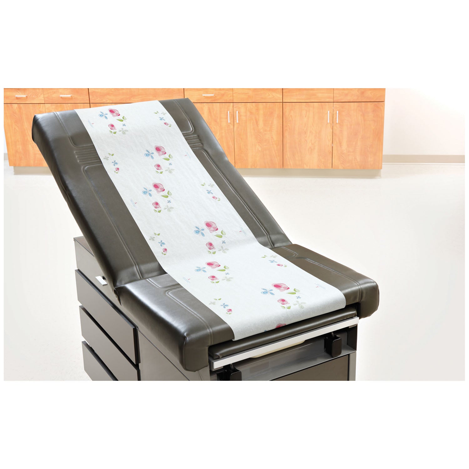 46845 - Graham Medical - 餐桌紙,21英寸 x 225英尺,光滑表面,玫瑰花園®,12包/箱(銷售額的5%捐贈給癌症基金會),箱