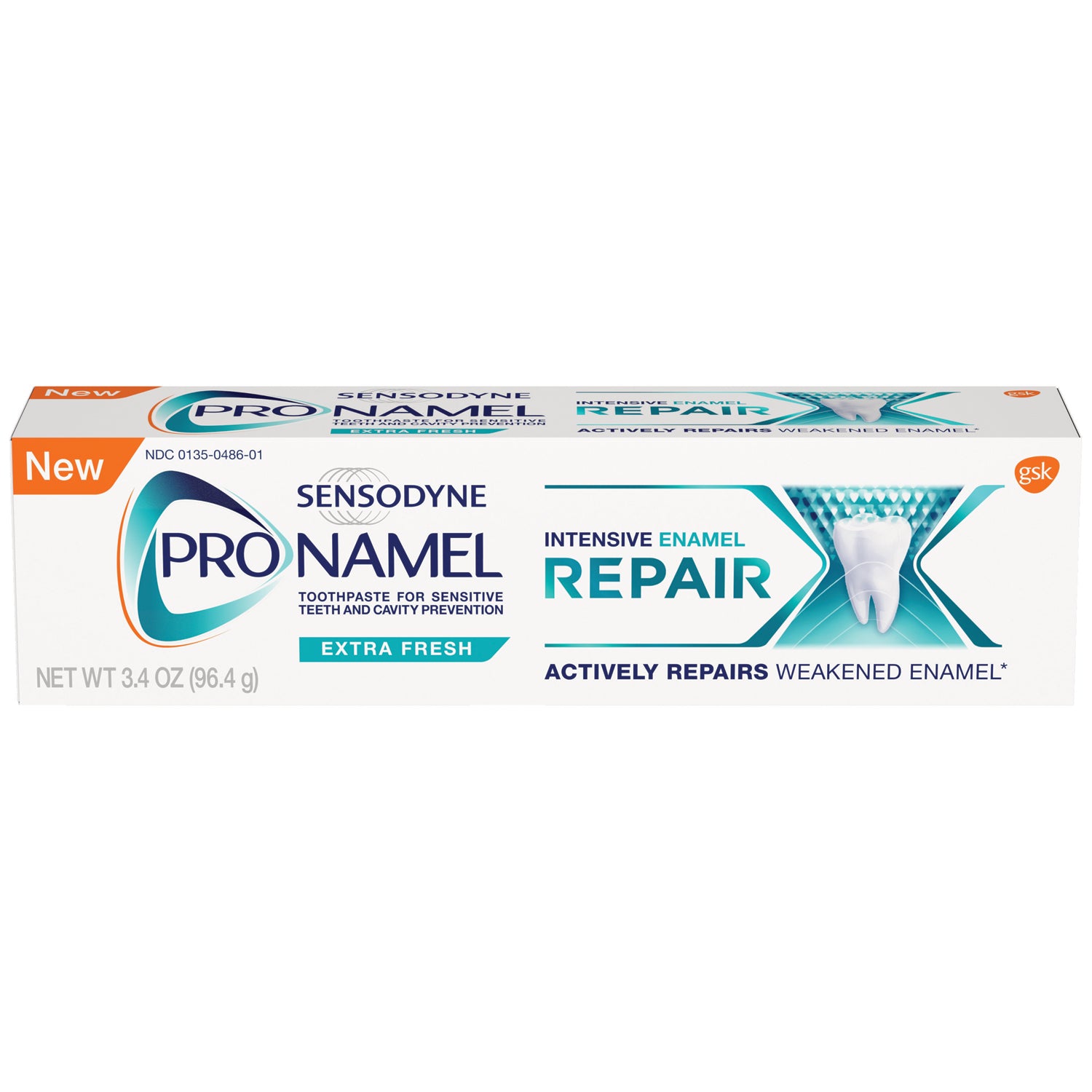88758A - Haleon US Services Inc. - ProNamel® 強效琺瑯質修復牙膏,清新怡人,3.4 盎司/支,6 支/包,2 包/箱(共 12 支)(僅限美國銷售)(產品不得在 Amazon.com 或任何其他第三方網站上銷售。)
