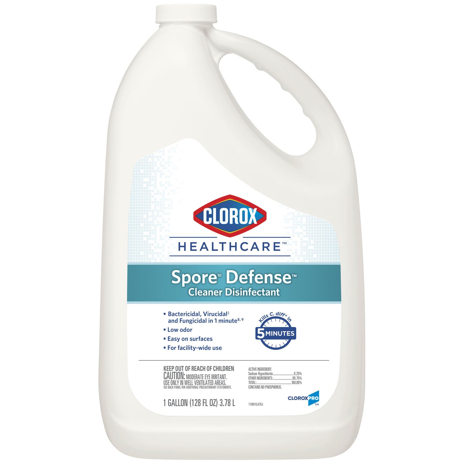 32409 - Clorox Sales Company - Spore Defense Cleaner Disinfectant Refill, 128 fl oz, 4/cs (Continental US Only) , cs