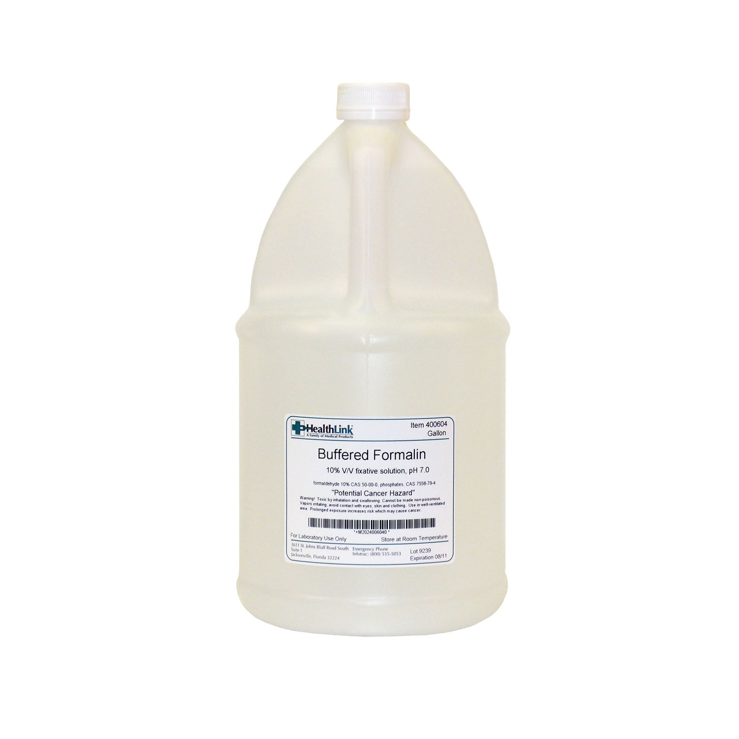 400604 - EDM3 Company LLC - Formalin, 10%, Buffered, Gallon (Item is Non-Returnable) (US Only) , ea