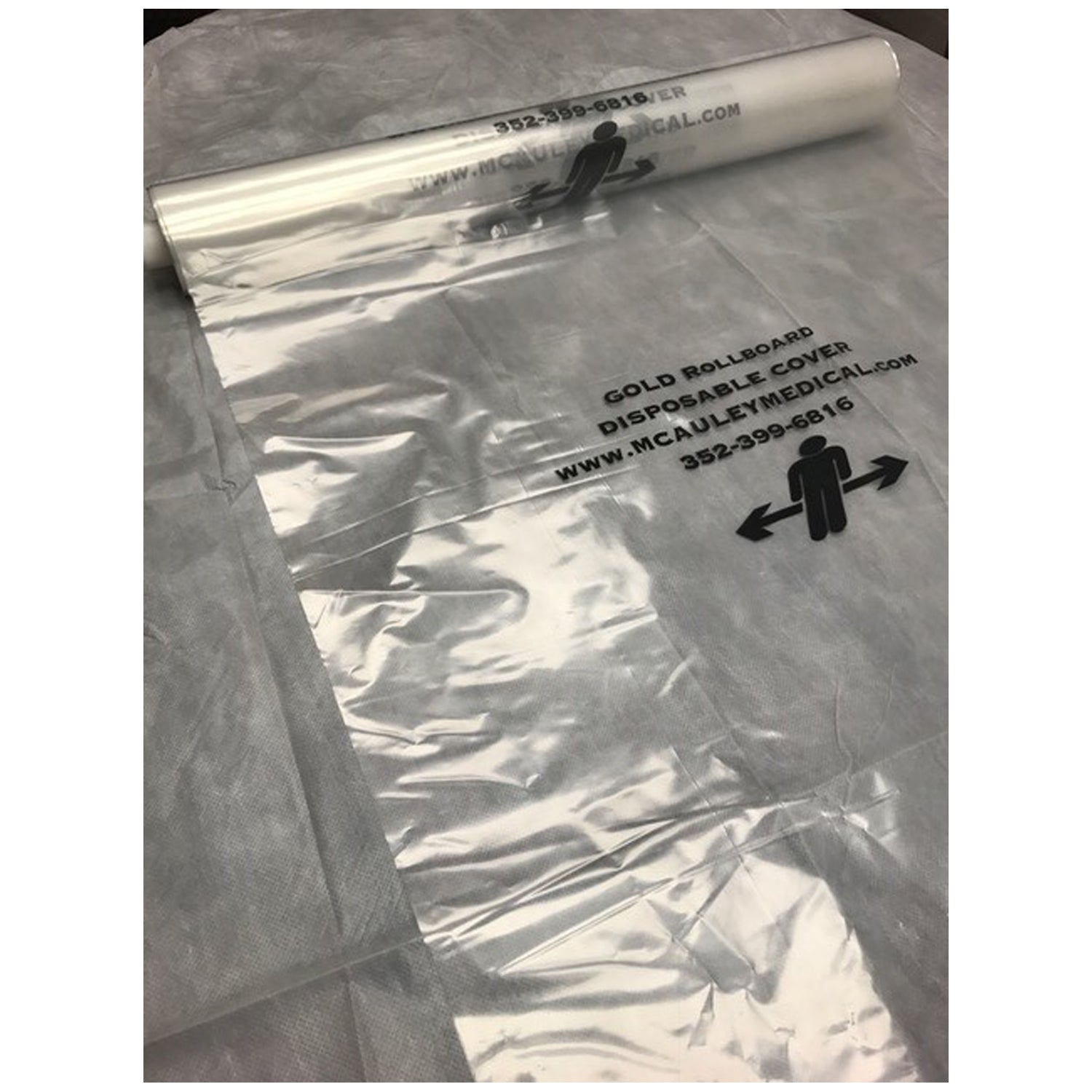1400 - Pelstar LLC/McAuley Medical - Short Disposable Covers, 63x23, Latex Free, Fits: 5300, 5400, 5430, 5900 Rollboards 50/roll, Warranty: 30 Day Warranty (DROP SHIP ONLY) , ea