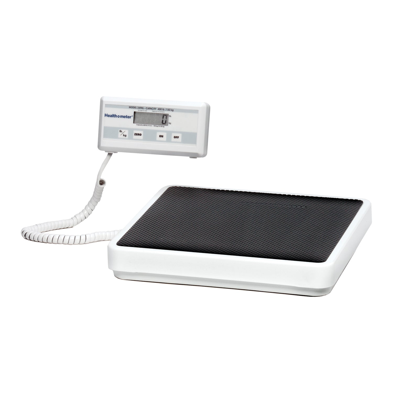 349KLXAD - Pelstar LLC/Health o meter Professional Scales - Digital Floor Scale with Remote Display & Serial Port, Power Adapter ADPT40 Included, 400 lb Capacity (DROP SHIP ONLY) , ea