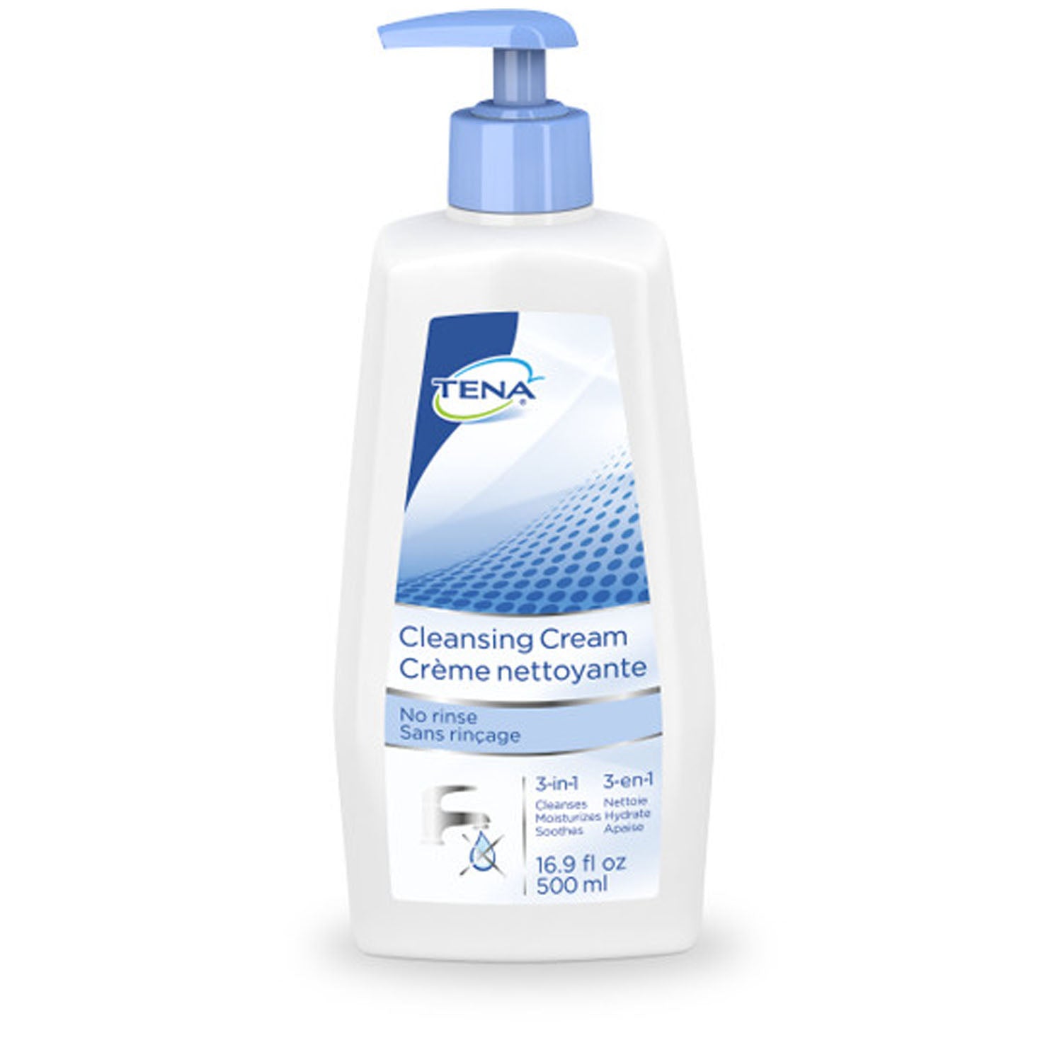 64430 - Essity Health & Medical Solutions - Crema limpiadora, botella con dosificador de 16.9 fl oz, 10 unidades (solo EE. UU. continentales), caja