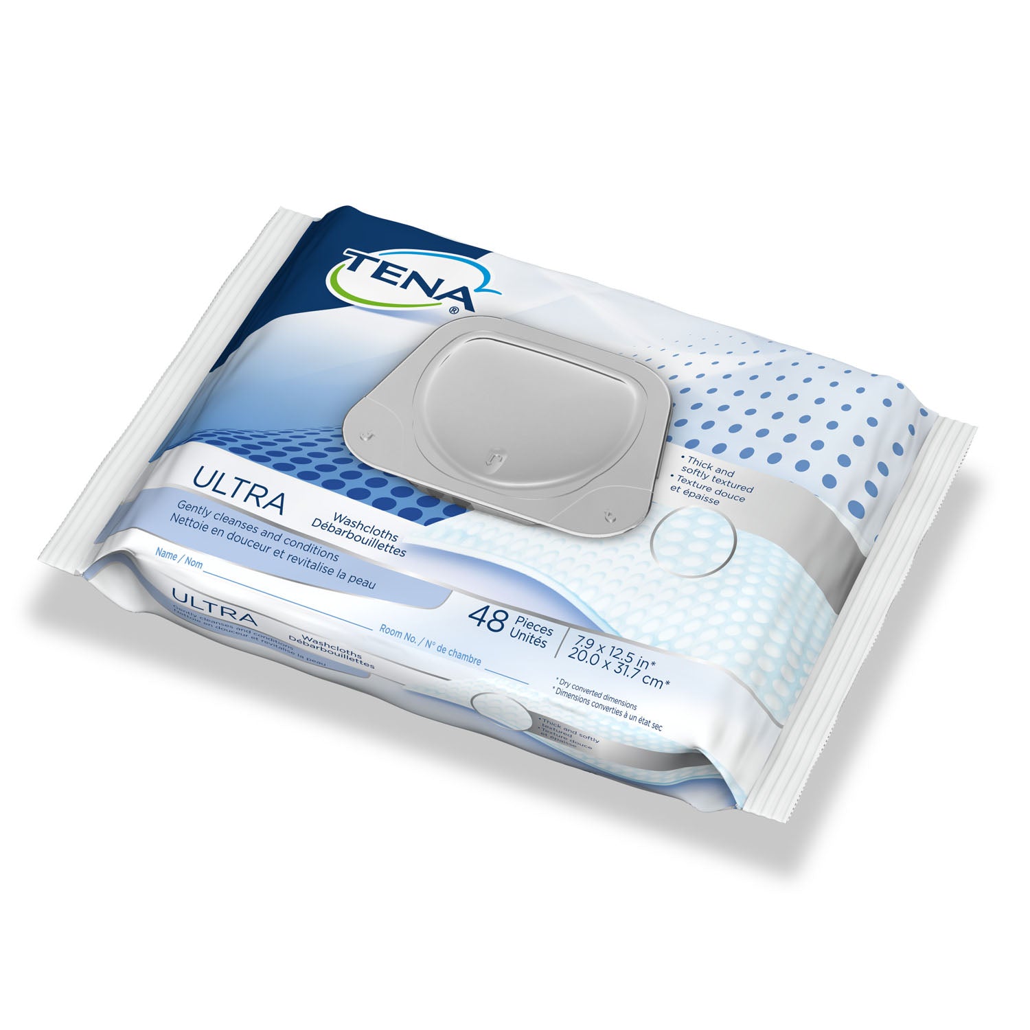 65720 - Essity Health & Medical Solutions - Washcloth, 7.9" x 12.5", 48/pk, 12 pk/cs (Continental US Only) , cs