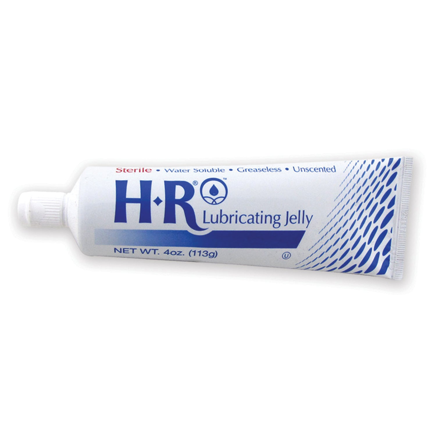 201 - HR Healthcare - HR® Sterile Lubricating Jelly 4oz. (113gm) Foil Laminate Flip-Top Tube, 12/bx , bx