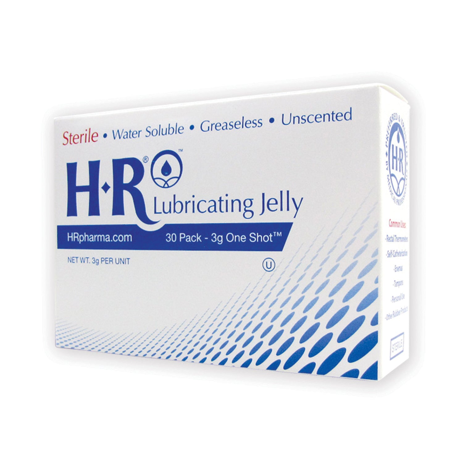 208 - HR Healthcare - HR® 無菌潤滑凝膠 3克 One Shot® CarePac™,30/盒,盒裝