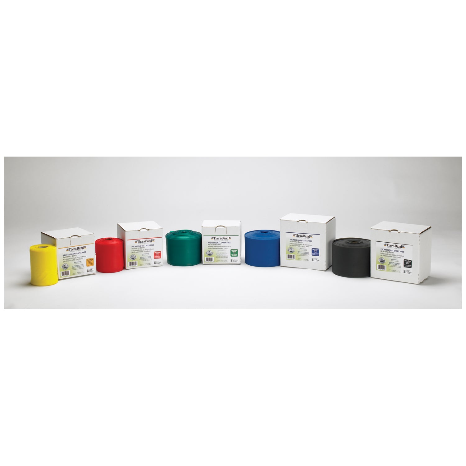 11727 - Performance Health - Resistance Band, Red/ Medium, 50 Yd Dispenser Box, Latex Free (LF), 4 ea/cs (48 cs/plt) (021526) (US Only) (Part Number Change COMING SOON) , cs