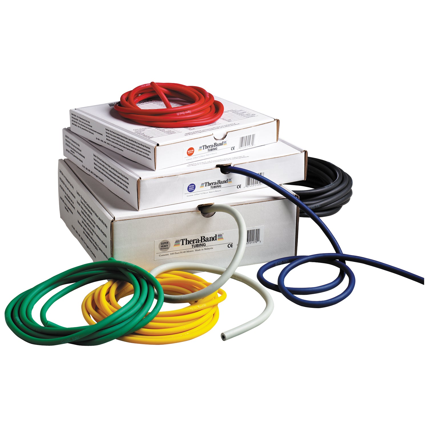 21170 - Performance Health - Resistance Tubing, Silver/ Super Heavy, 100 ft Dispenser Box, 4 ea/cs (020037) (US Only) (Part Number Change COMING SOON) , cs
